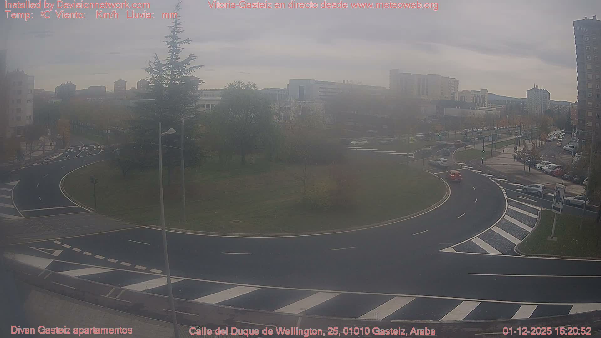 Vitoria-Gasteiz City Live Cam - Araba, Basque, Spain