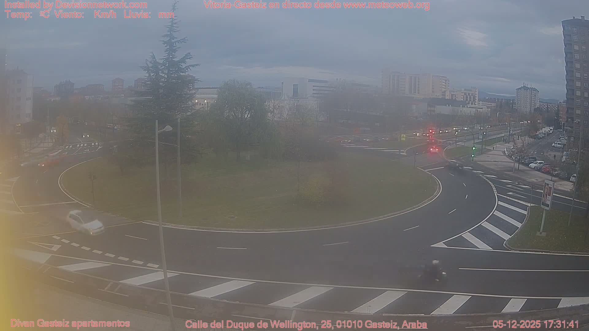 Vitoria-Gasteiz City Live Cam - Araba, Basque, Spain