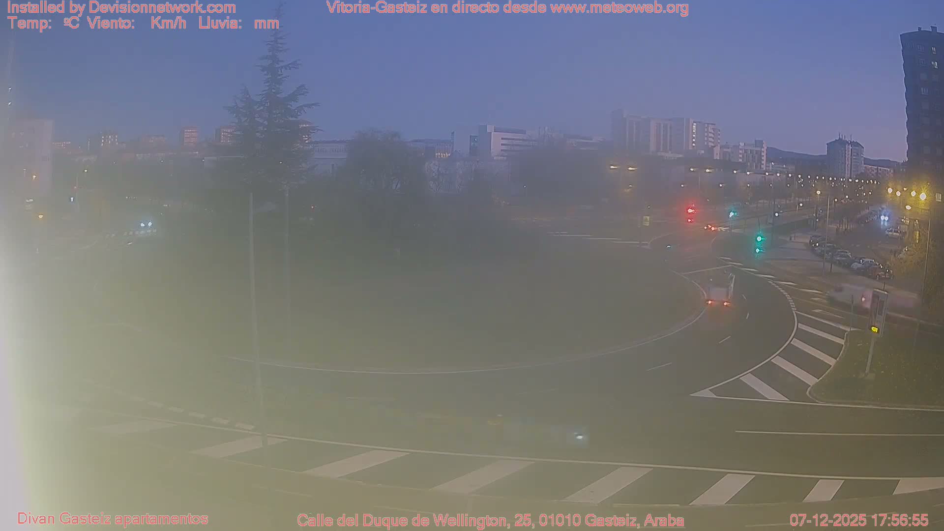 Vitoria-Gasteiz City Live Cam - Araba, Basque, Spain