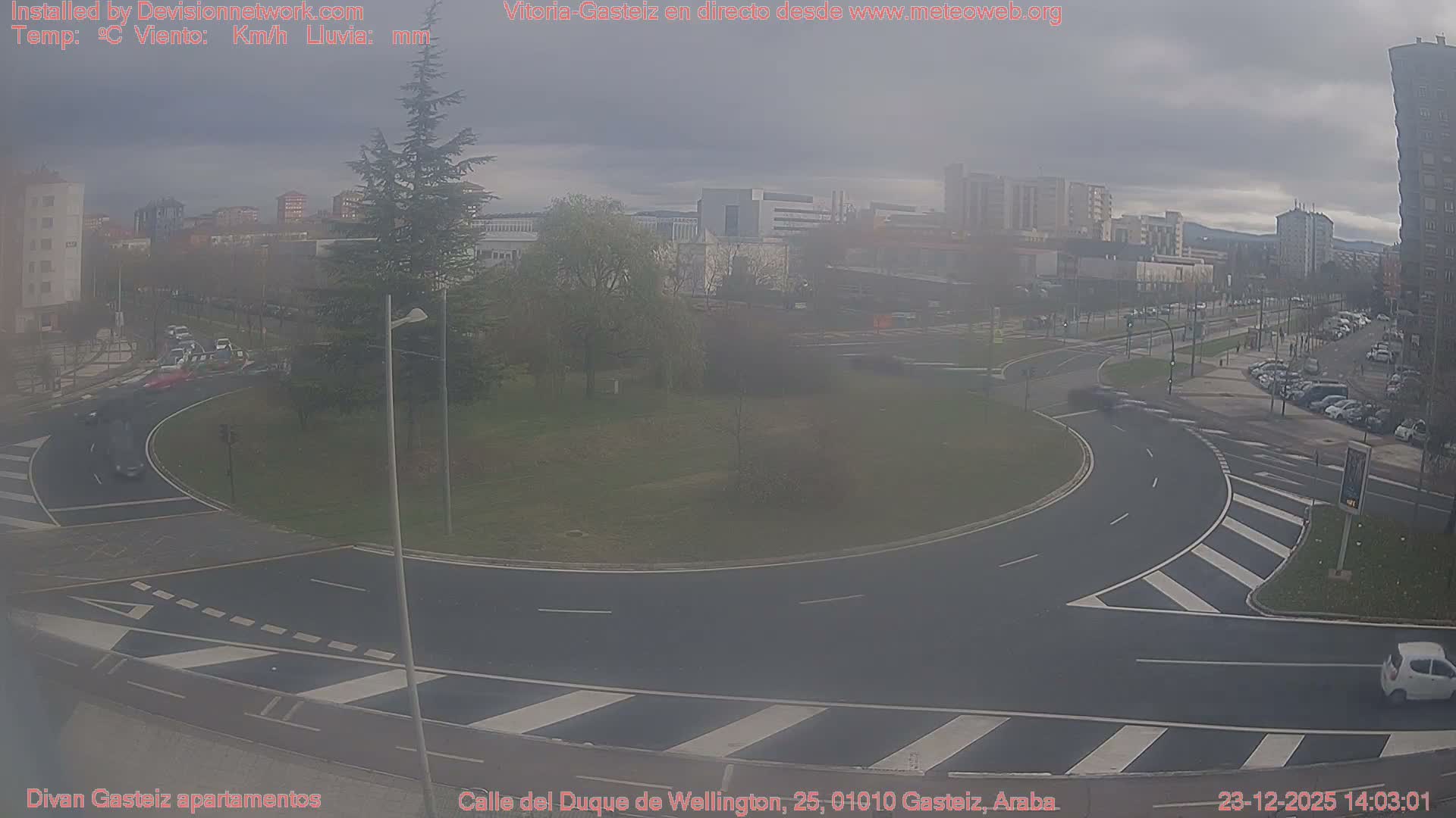 Vitoria-Gasteiz City Live Cam - Araba, Basque, Spain