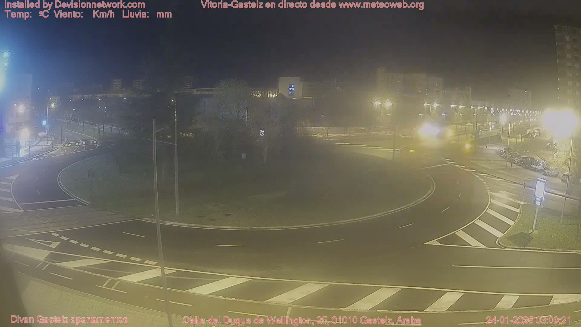 Vitoria-Gasteiz City Live Cam - Araba, Basque, Spain