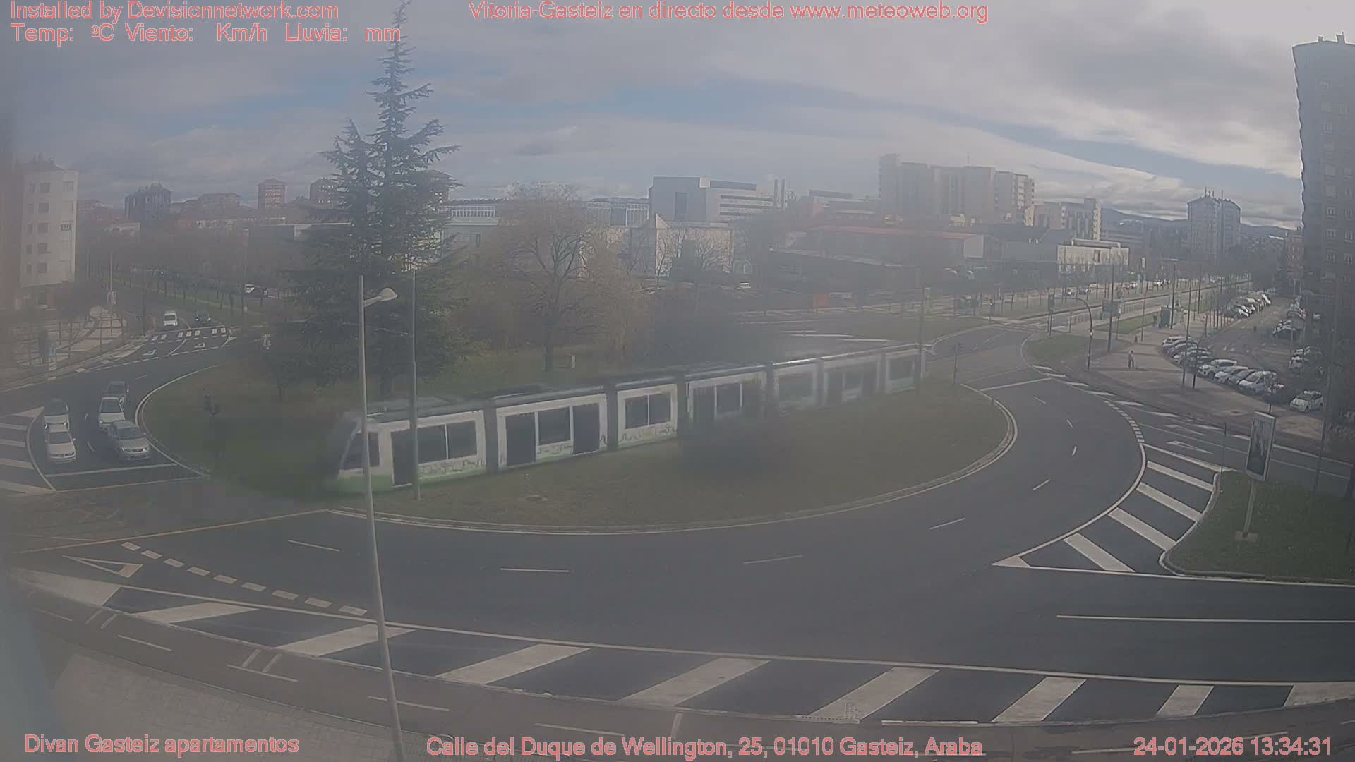 Vitoria-Gasteiz City Live Cam - Araba, Basque, Spain