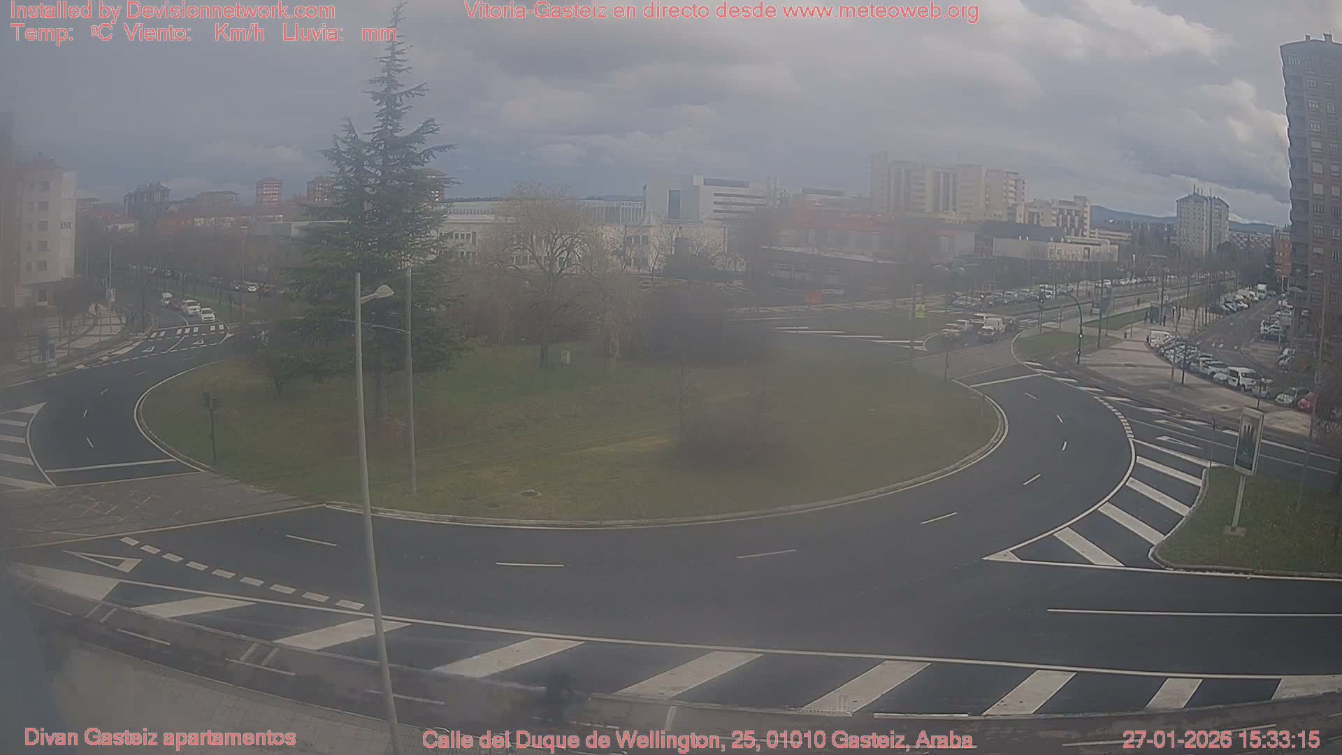 Vitoria-Gasteiz City Live Cam - Araba, Basque, Spain