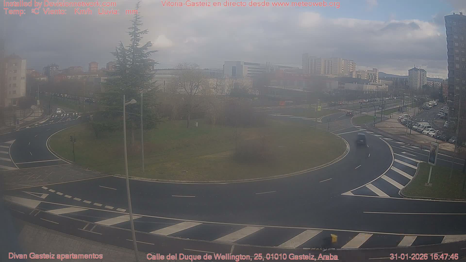 Vitoria-Gasteiz City Live Cam - Araba, Basque, Spain