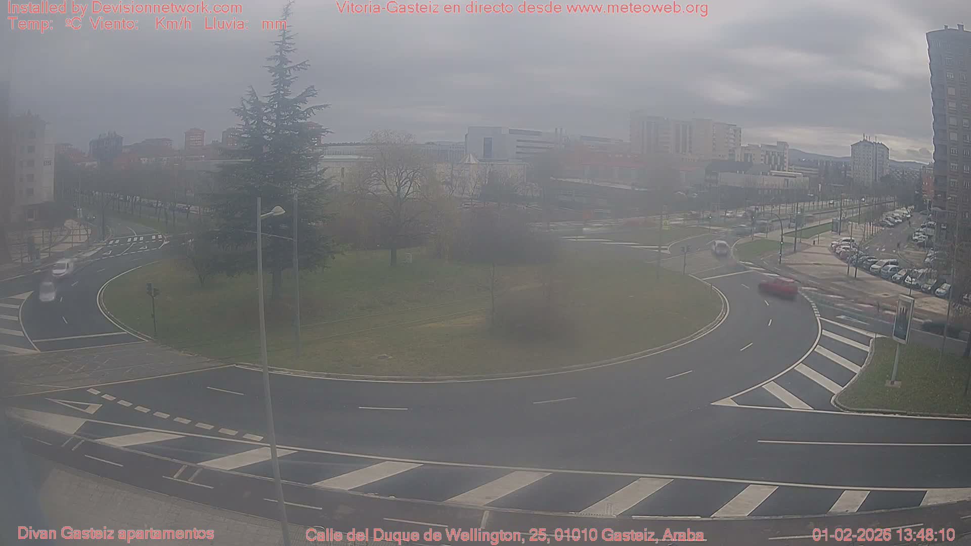 Vitoria-Gasteiz City Live Cam - Araba, Basque, Spain