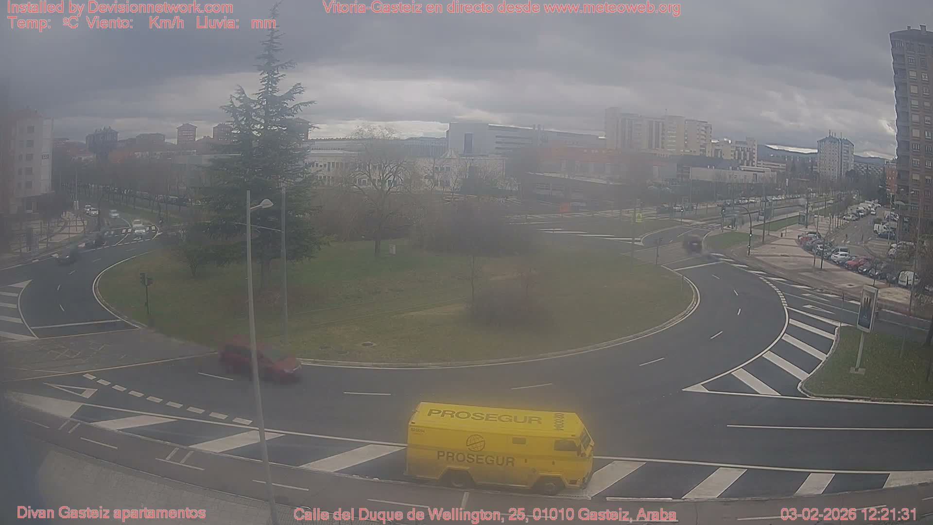 Vitoria-Gasteiz City Live Cam - Araba, Basque, Spain