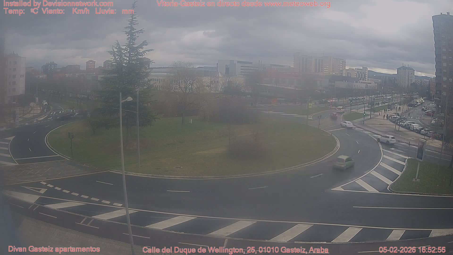 Vitoria-Gasteiz City Live Cam - Araba, Basque, Spain