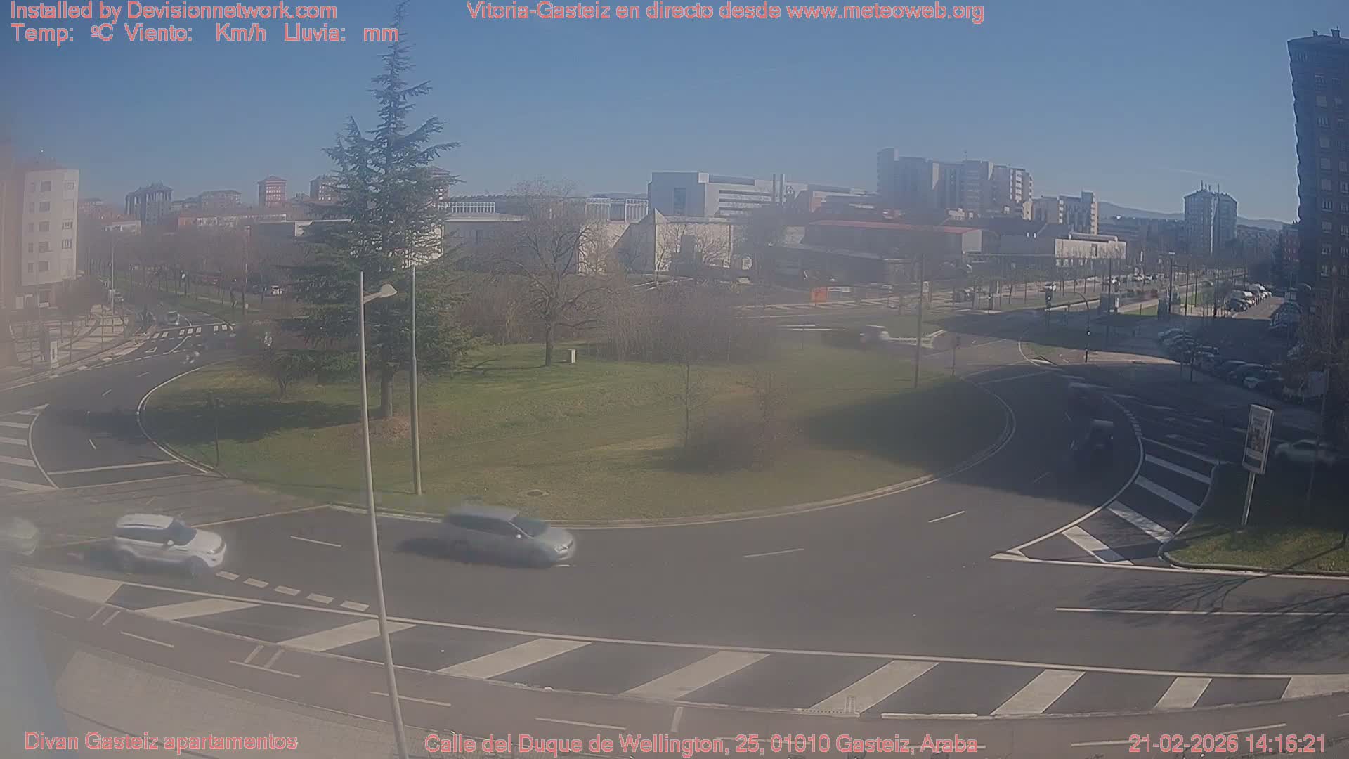 Vitoria-Gasteiz City Live Cam - Araba, Basque, Spain