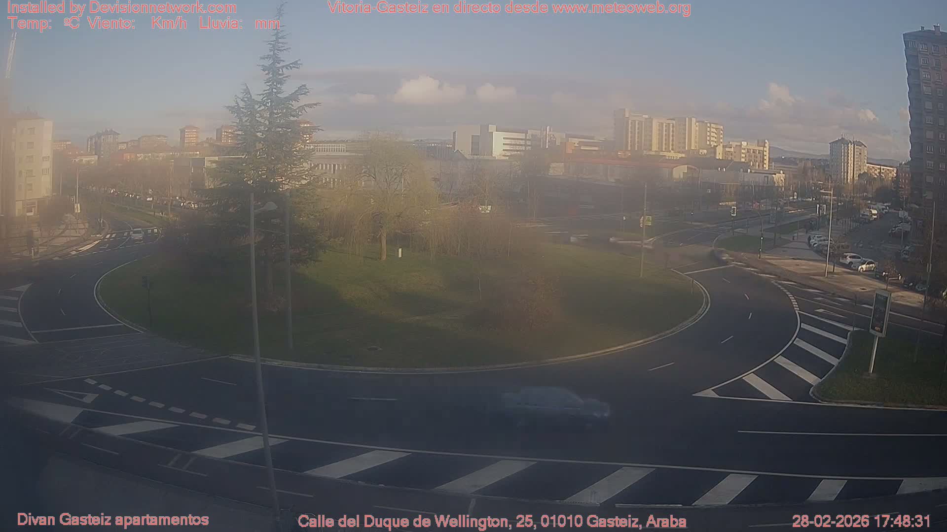 Vitoria-Gasteiz City Live Cam - Araba, Basque, Spain