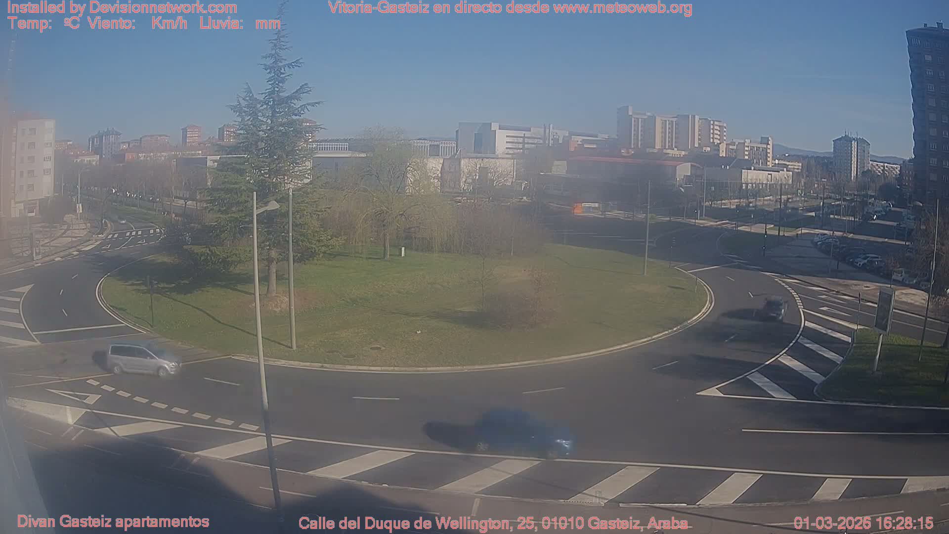 Vitoria-Gasteiz City Live Cam - Araba, Basque, Spain