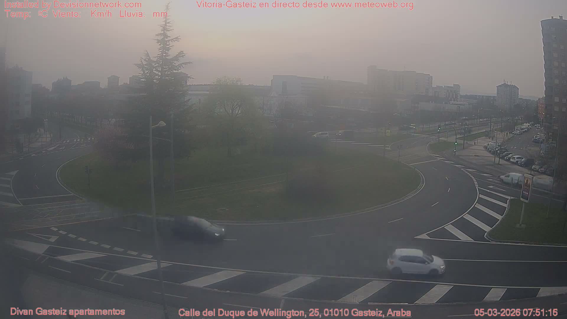 Vitoria-Gasteiz City Live Cam - Araba, Basque, Spain