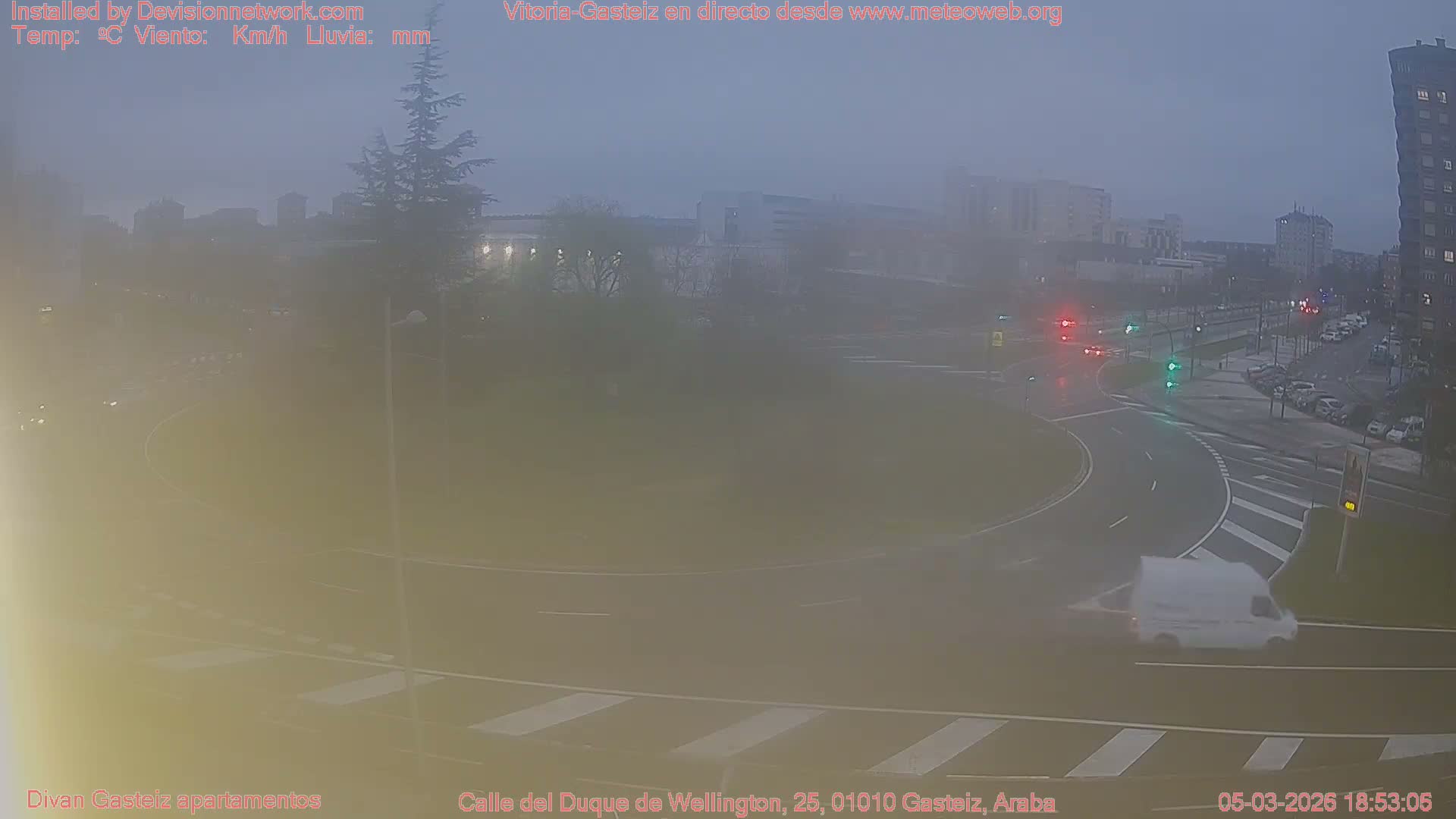 Vitoria-Gasteiz City Live Cam - Araba, Basque, Spain