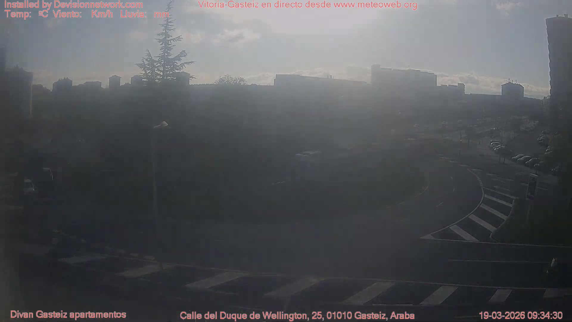 Vitoria-Gasteiz City Live Cam - Araba, Basque, Spain