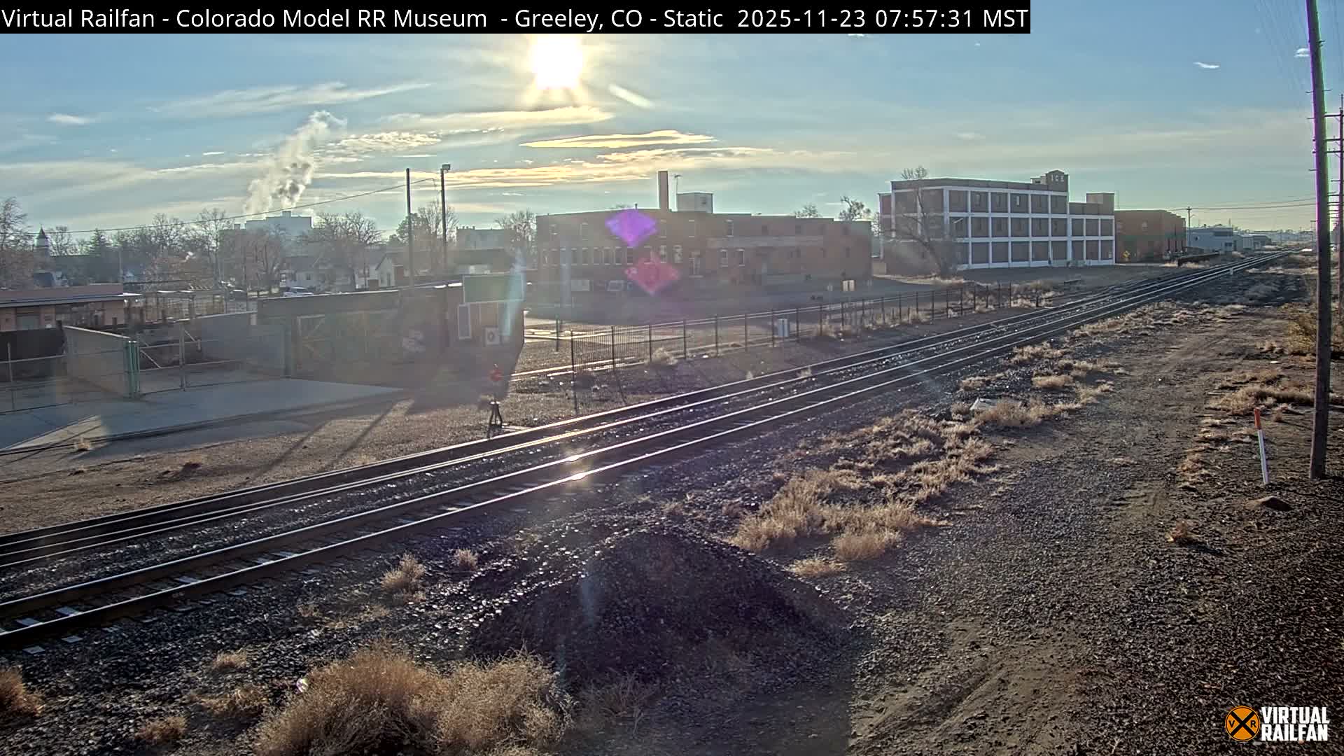 Greeley City & Greeley Railroad Crossing Live Cam - Greeley, Weld County, Colorado, USA