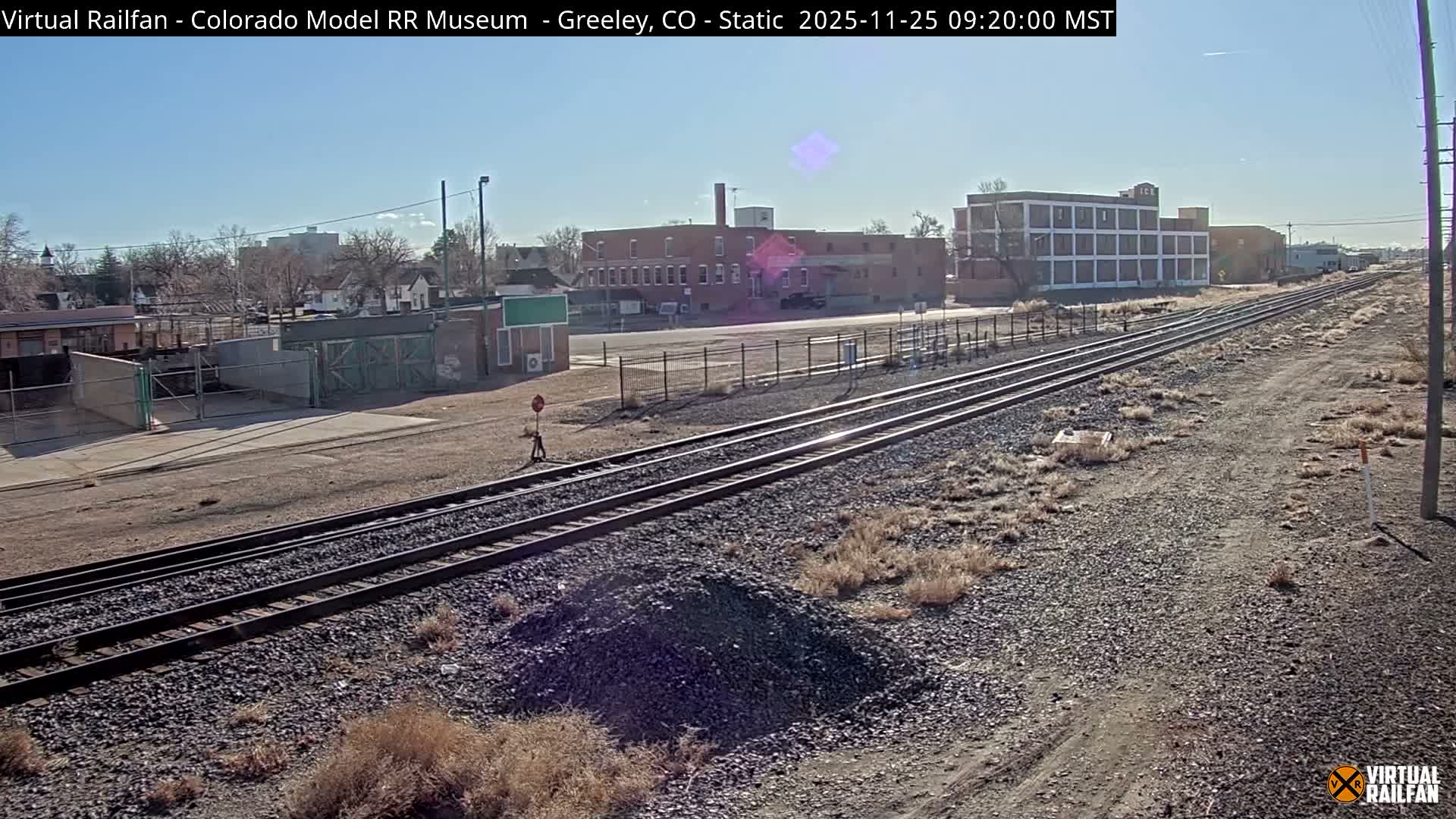 Greeley City & Greeley Railroad Crossing Live Cam - Greeley, Weld County, Colorado, USA