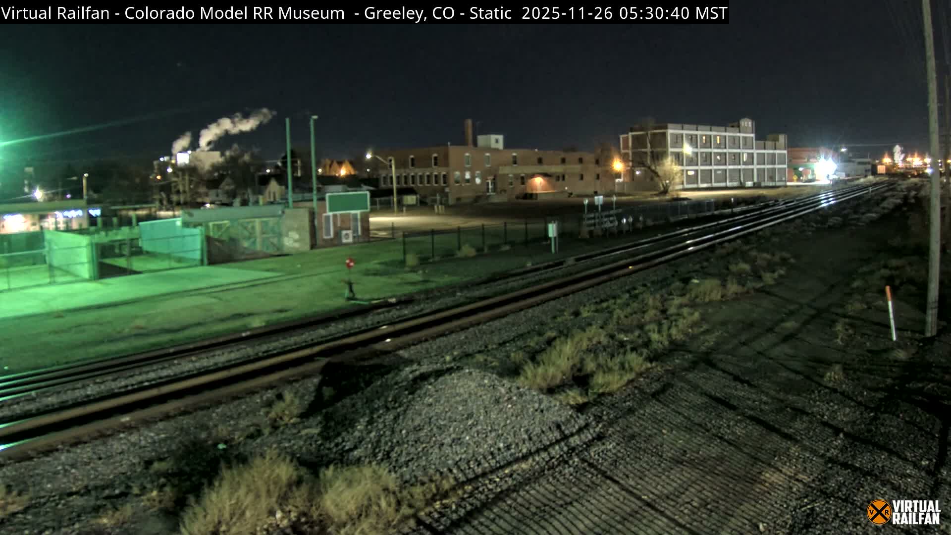 Greeley City & Greeley Railroad Crossing Live Cam - Greeley, Weld County, Colorado, USA