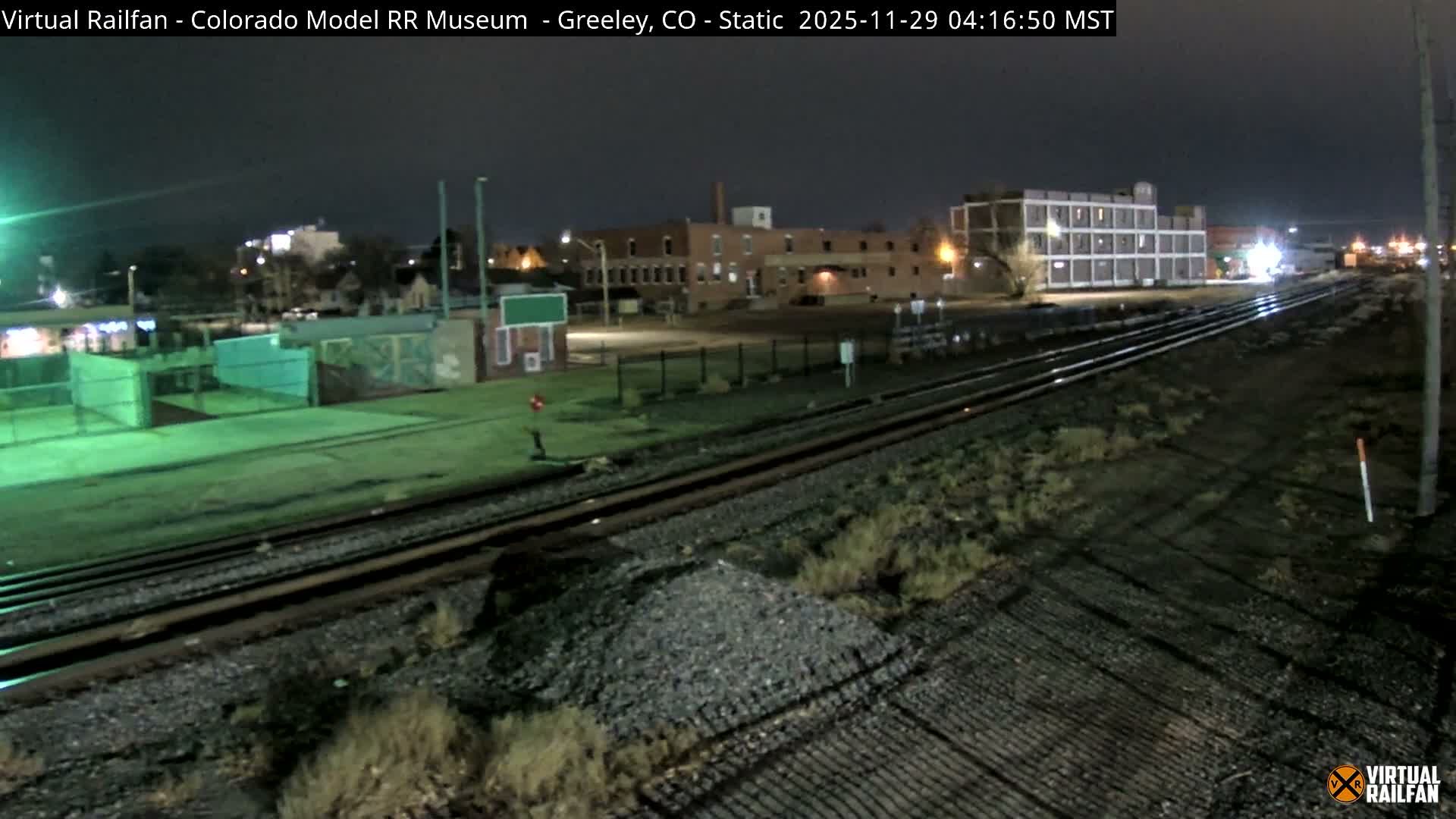 Greeley City & Greeley Railroad Crossing Live Cam - Greeley, Weld County, Colorado, USA