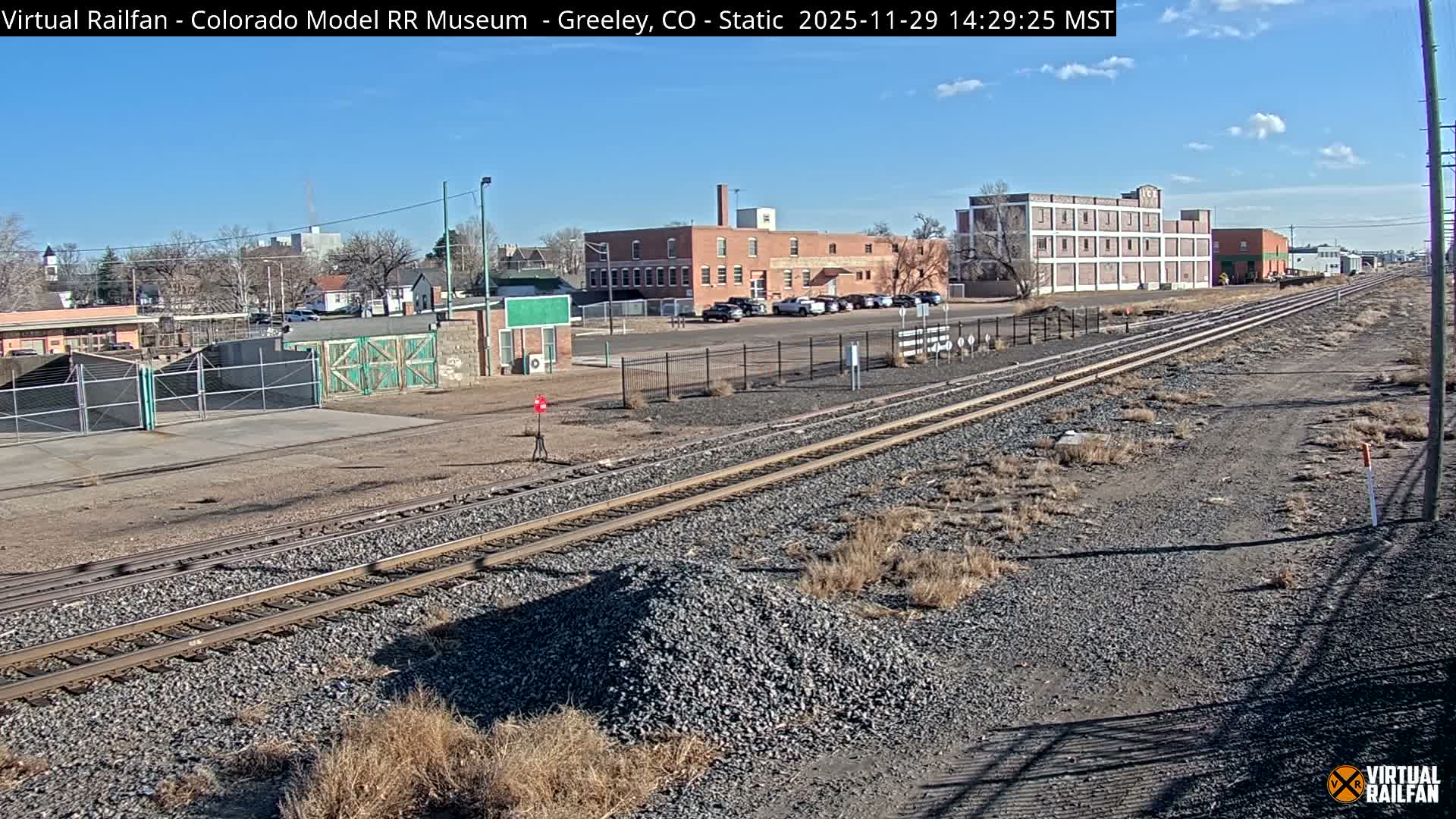 Greeley City & Greeley Railroad Crossing Live Cam - Greeley, Weld County, Colorado, USA
