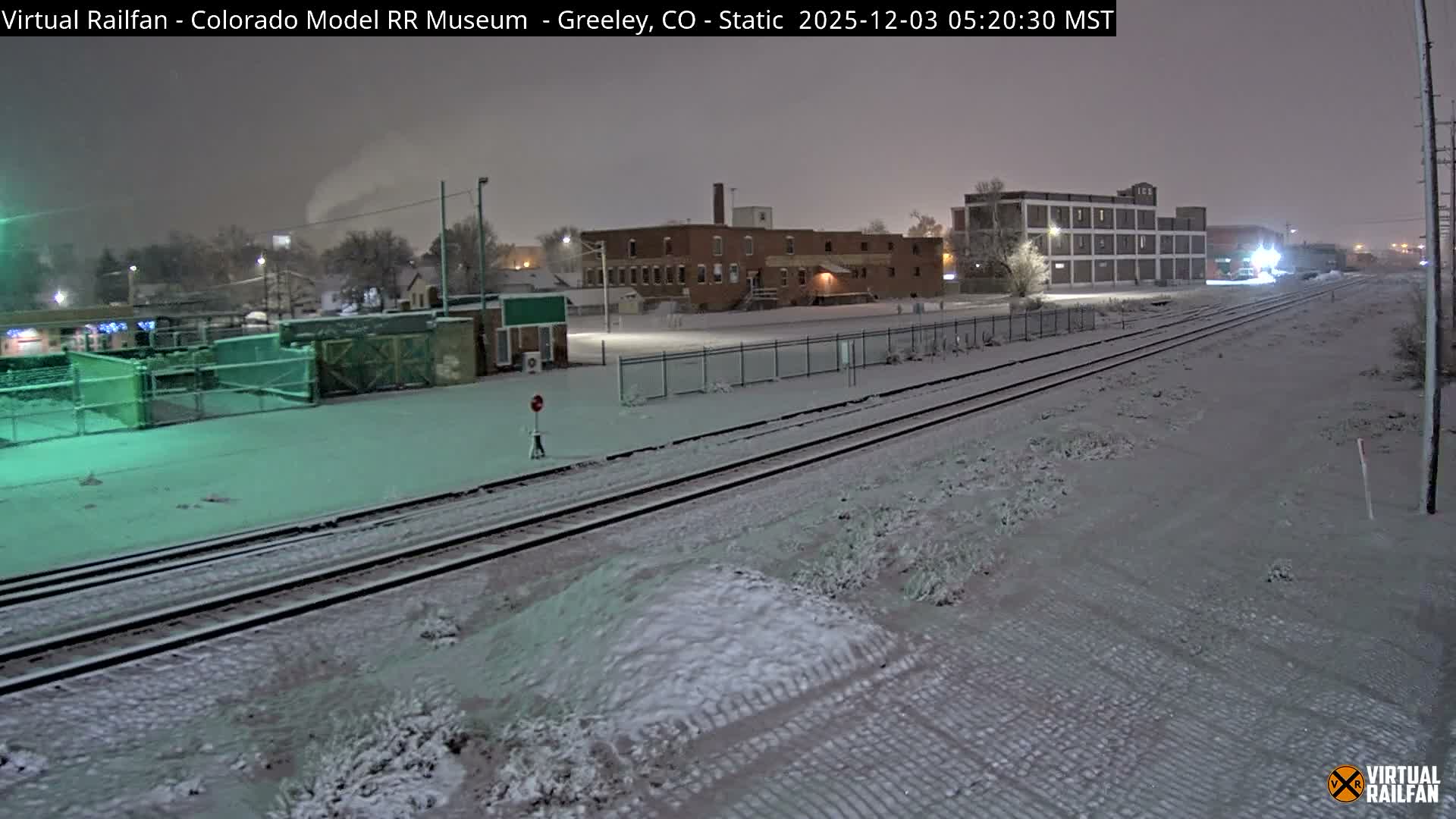 Greeley City & Greeley Railroad Crossing Live Cam - Greeley, Weld County, Colorado, USA