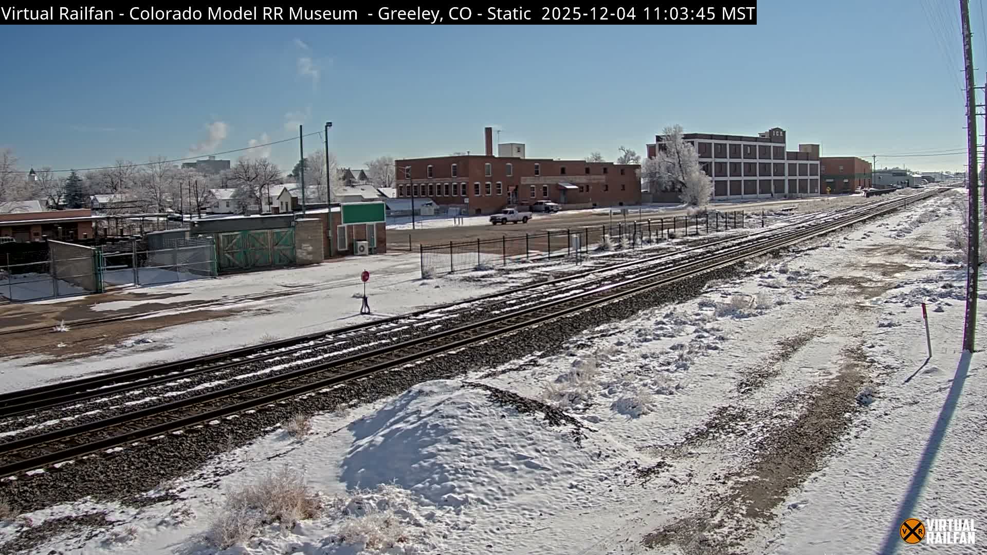 Greeley City & Greeley Railroad Crossing Live Cam - Greeley, Weld County, Colorado, USA