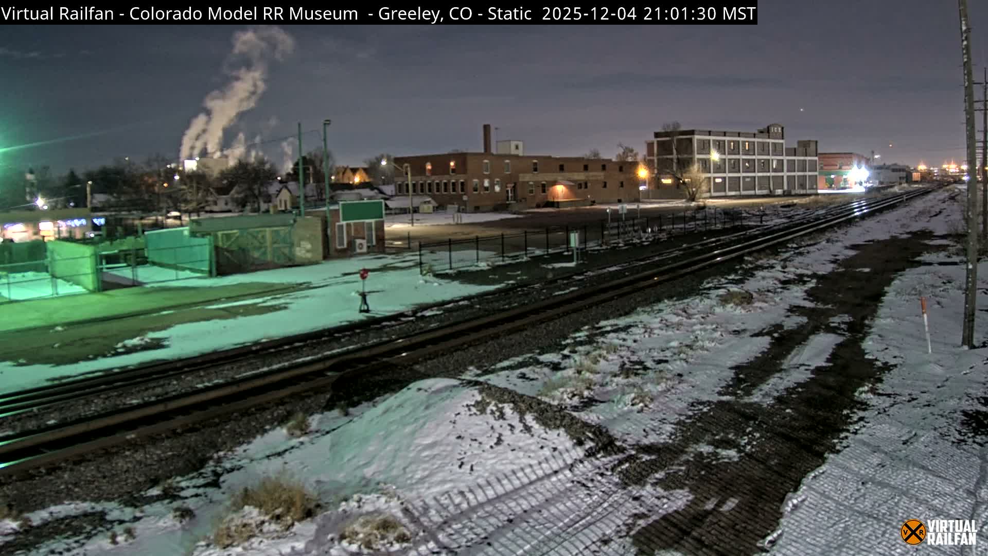 Greeley City & Greeley Railroad Crossing Live Cam - Greeley, Weld County, Colorado, USA