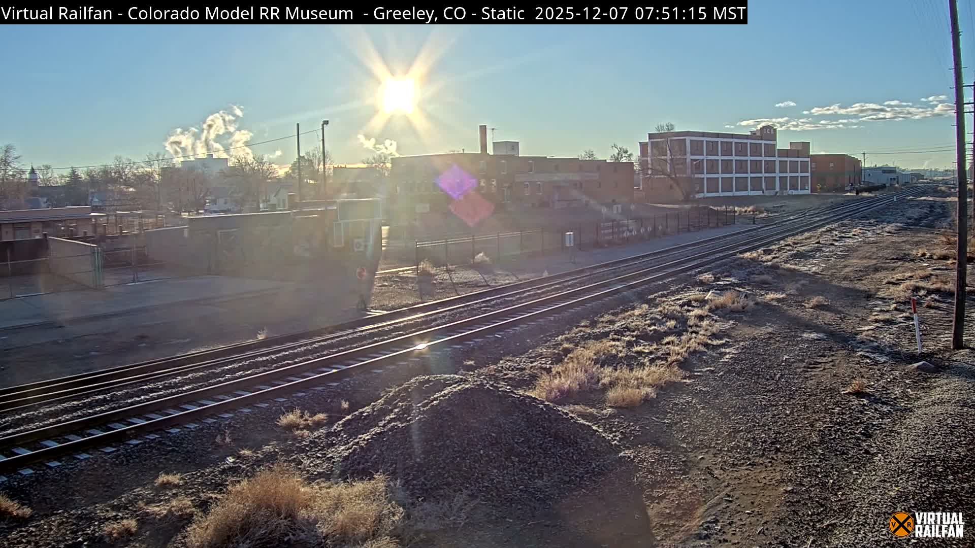 Greeley City & Greeley Railroad Crossing Live Cam - Greeley, Weld County, Colorado, USA