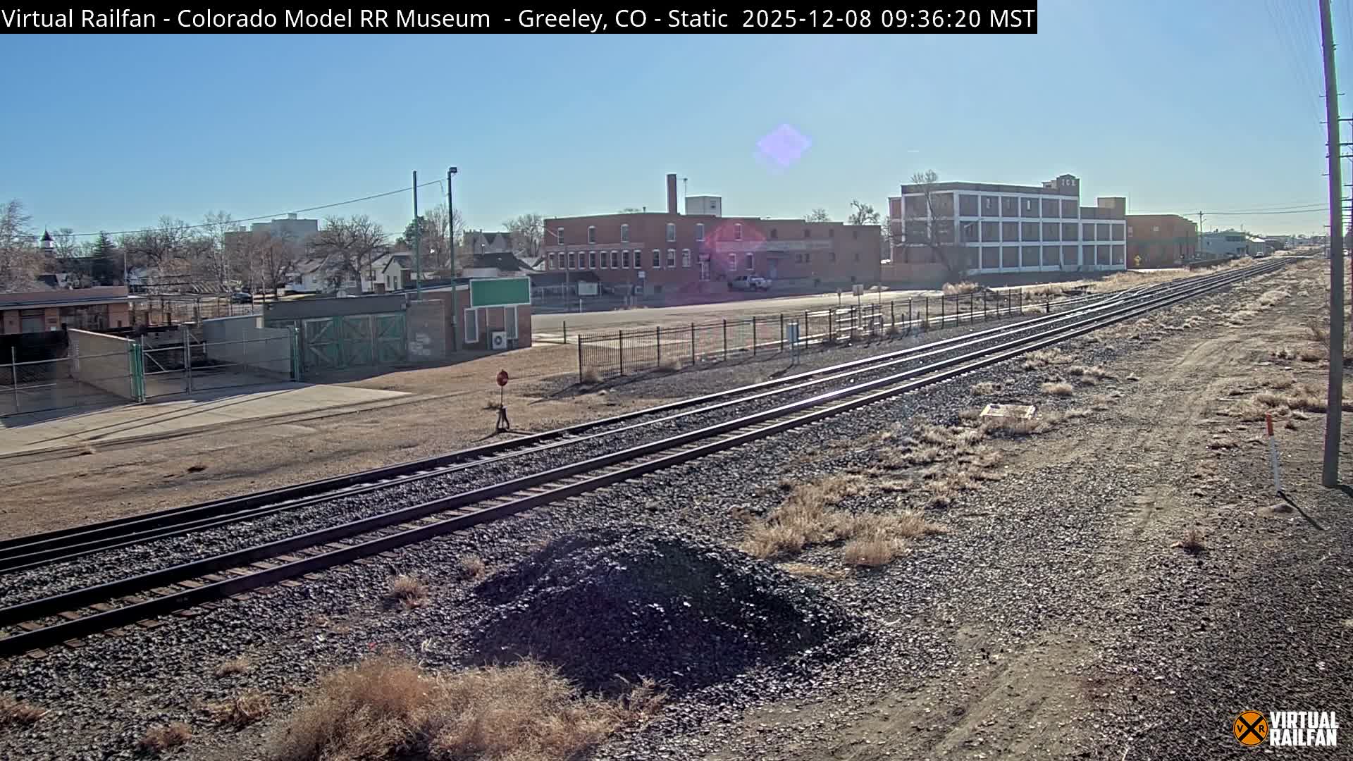 Greeley City & Greeley Railroad Crossing Live Cam - Greeley, Weld County, Colorado, USA