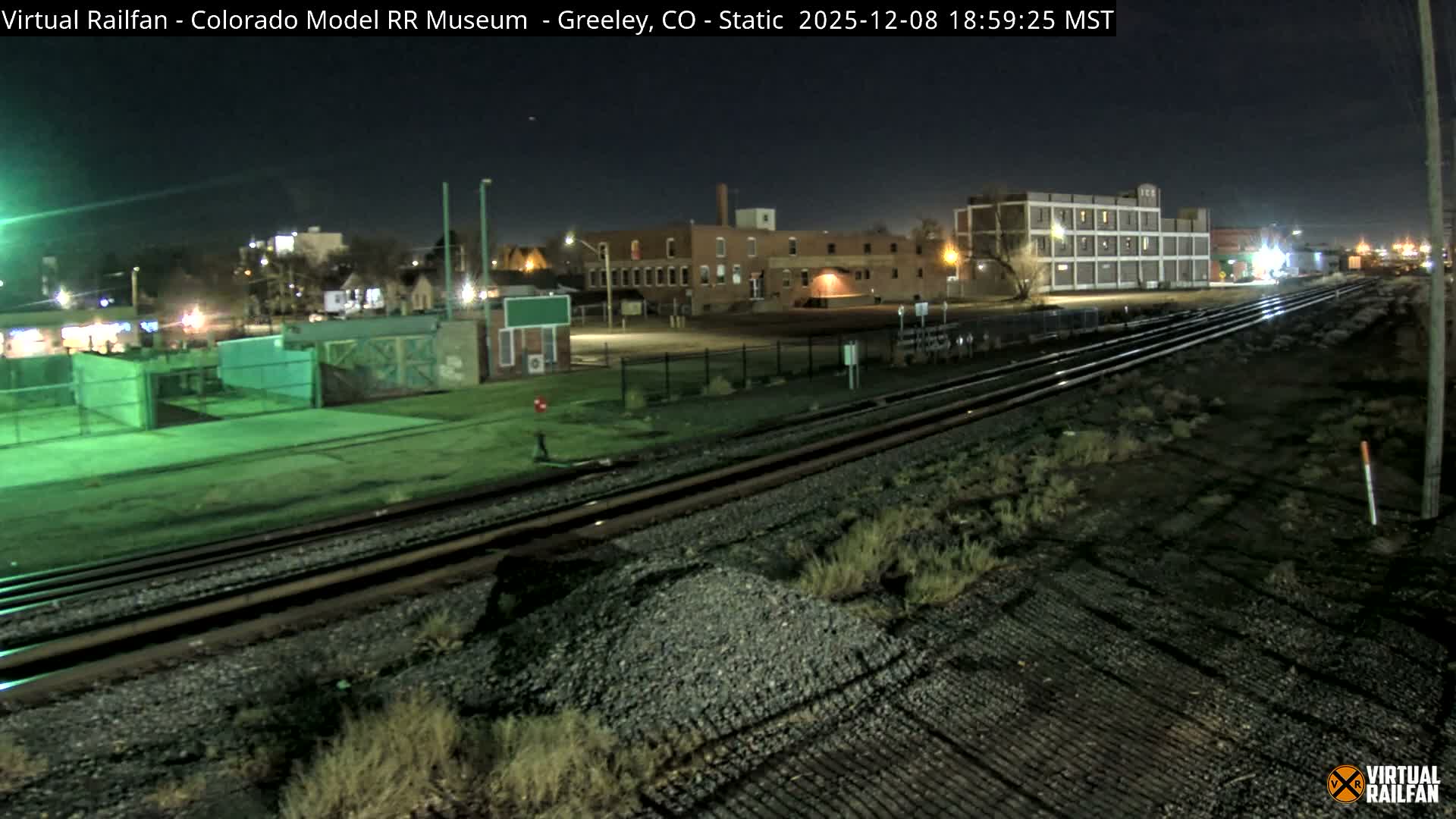 Greeley City & Greeley Railroad Crossing Live Cam - Greeley, Weld County, Colorado, USA