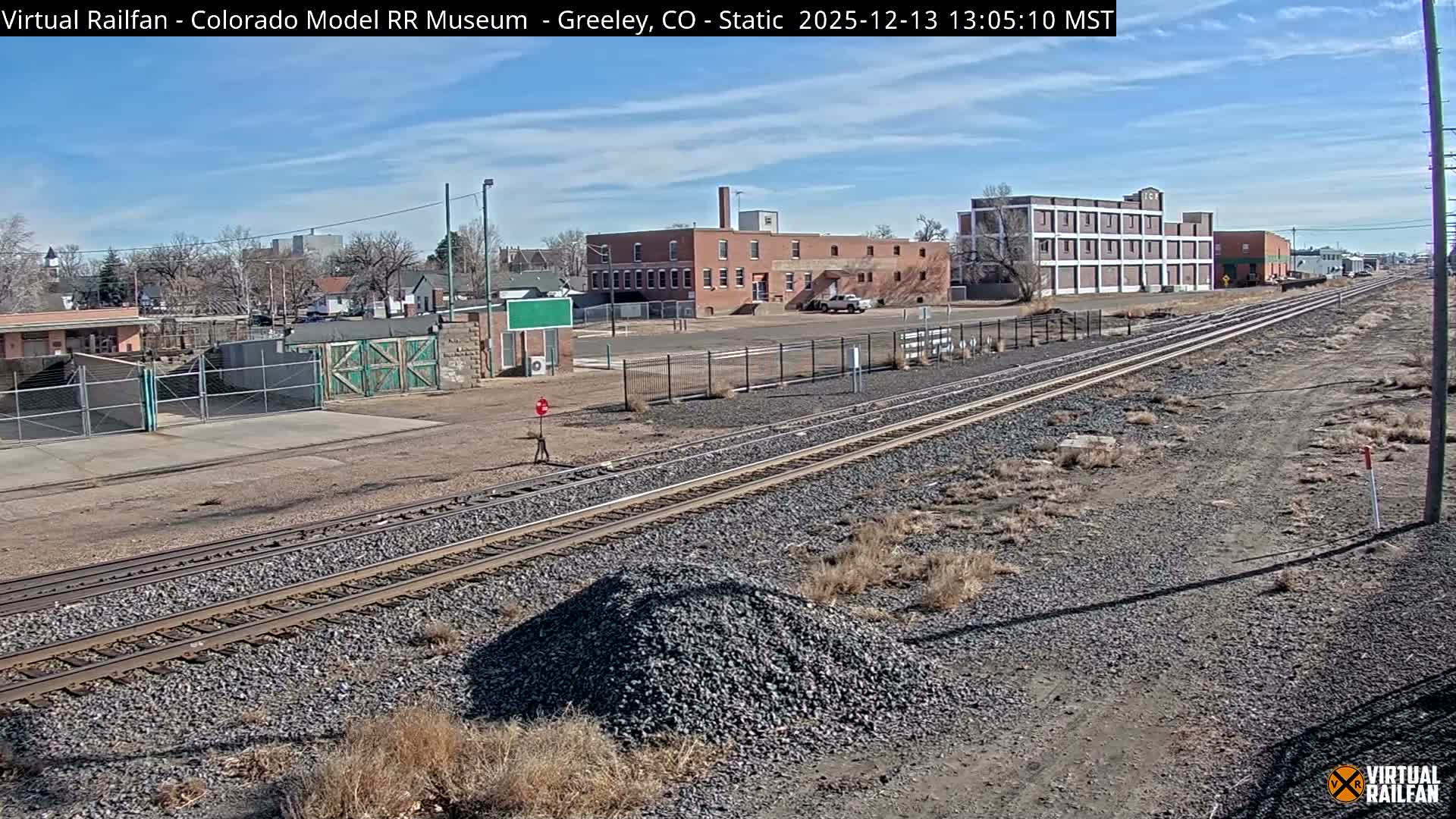 Greeley City & Greeley Railroad Crossing Live Cam - Greeley, Weld County, Colorado, USA