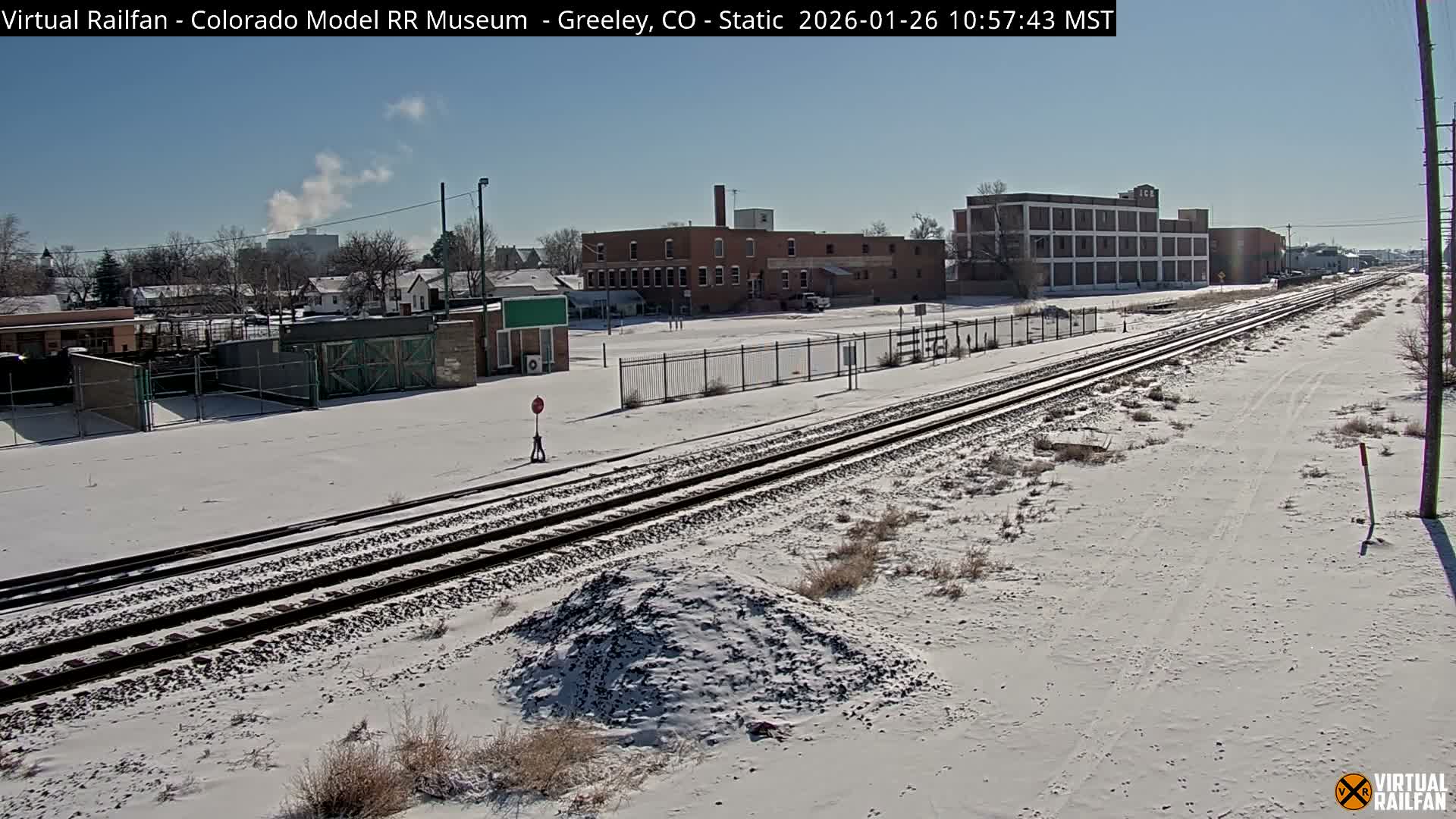 Greeley City & Greeley Railroad Crossing Live Cam - Greeley, Weld County, Colorado, USA
