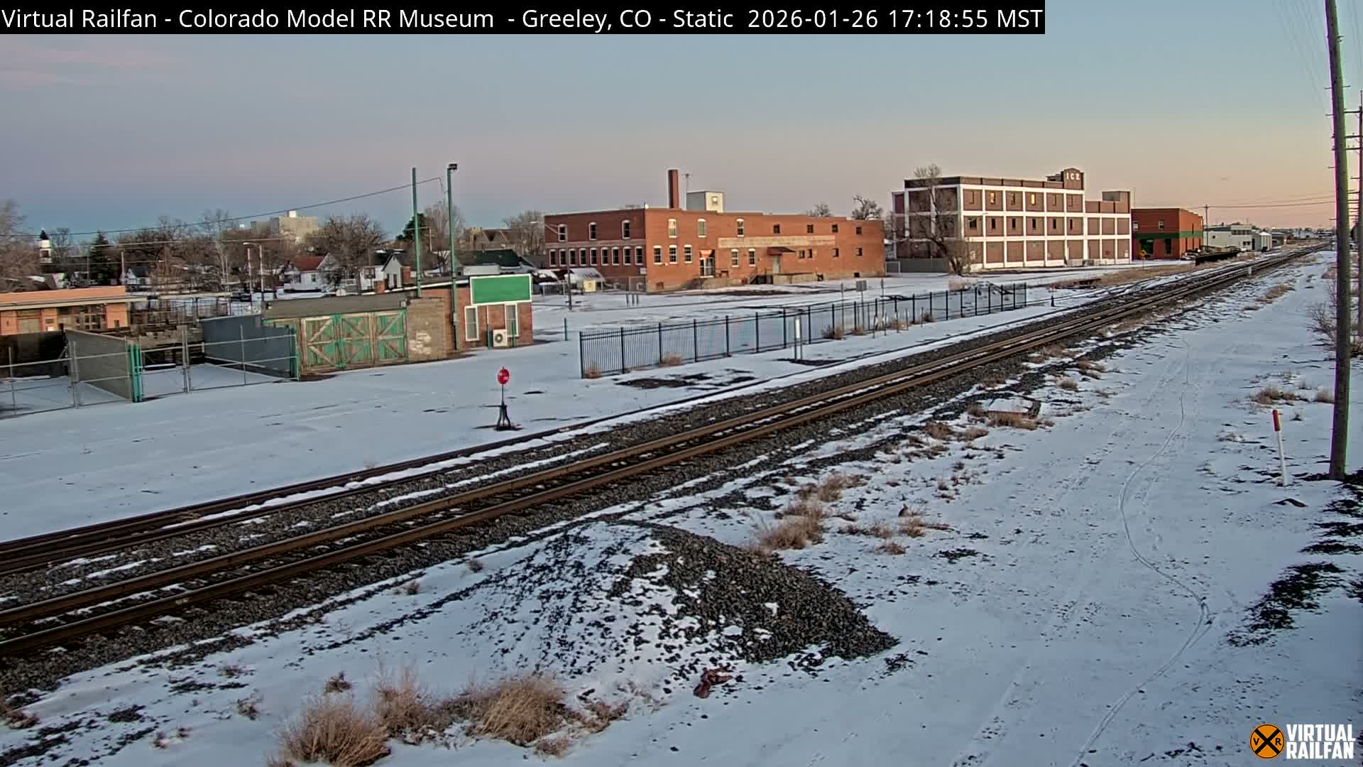 Greeley City & Greeley Railroad Crossing Live Cam - Greeley, Weld County, Colorado, USA