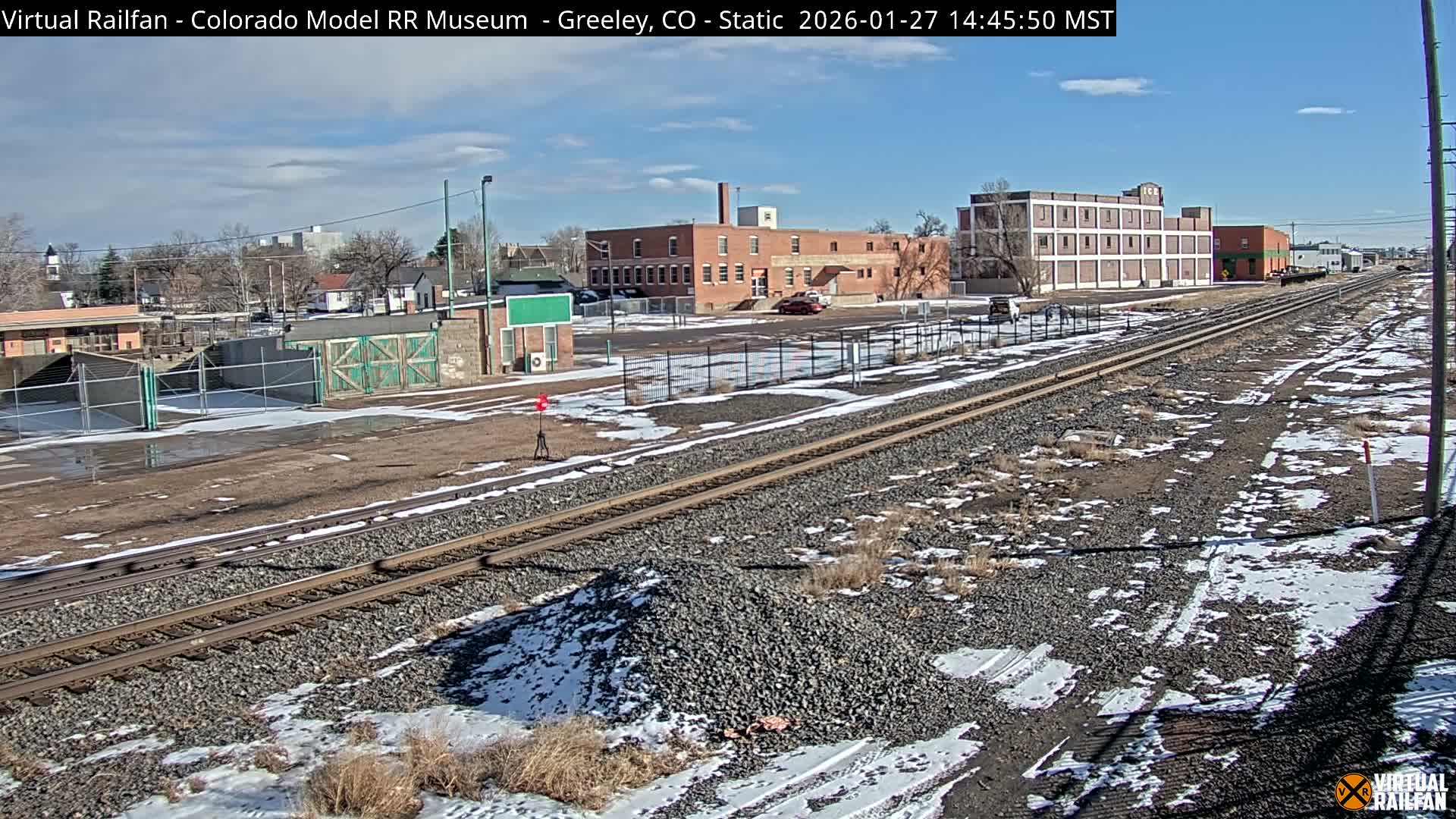 Greeley City & Greeley Railroad Crossing Live Cam - Greeley, Weld County, Colorado, USA