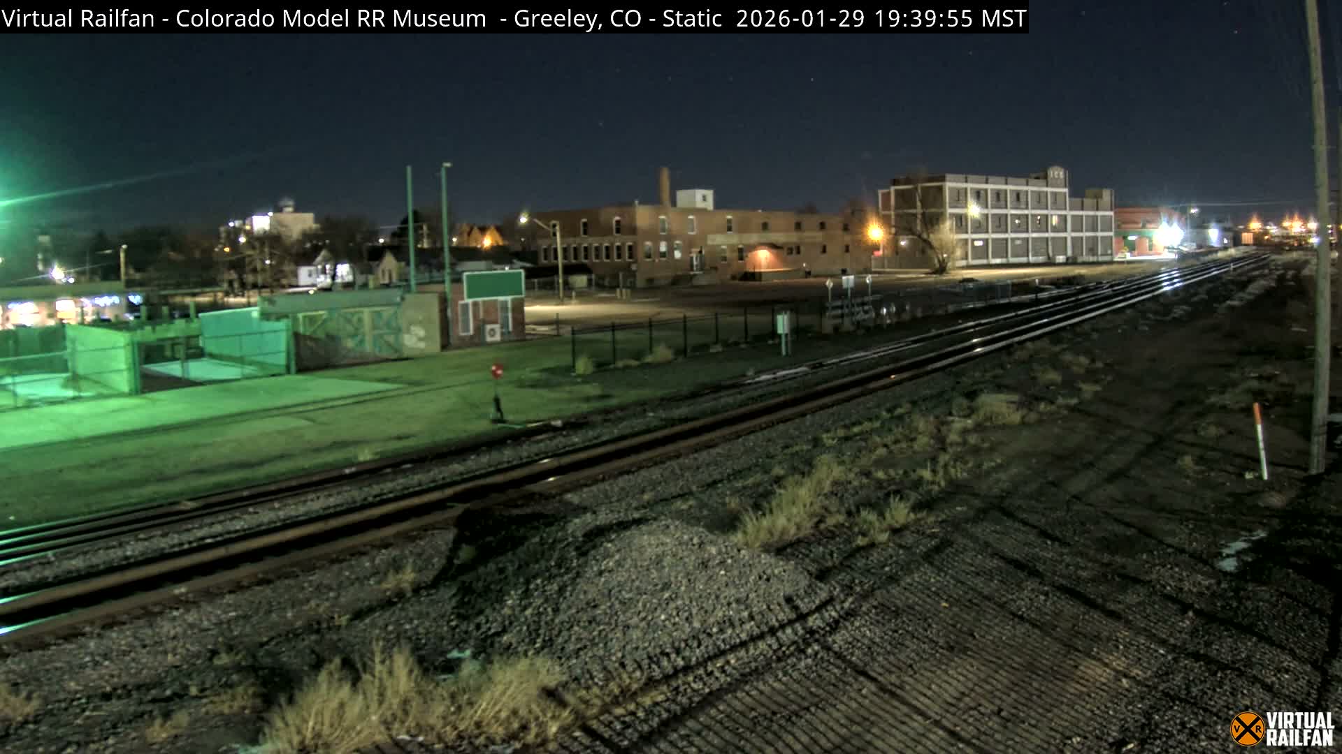 Greeley City & Greeley Railroad Crossing Live Cam - Greeley, Weld County, Colorado, USA