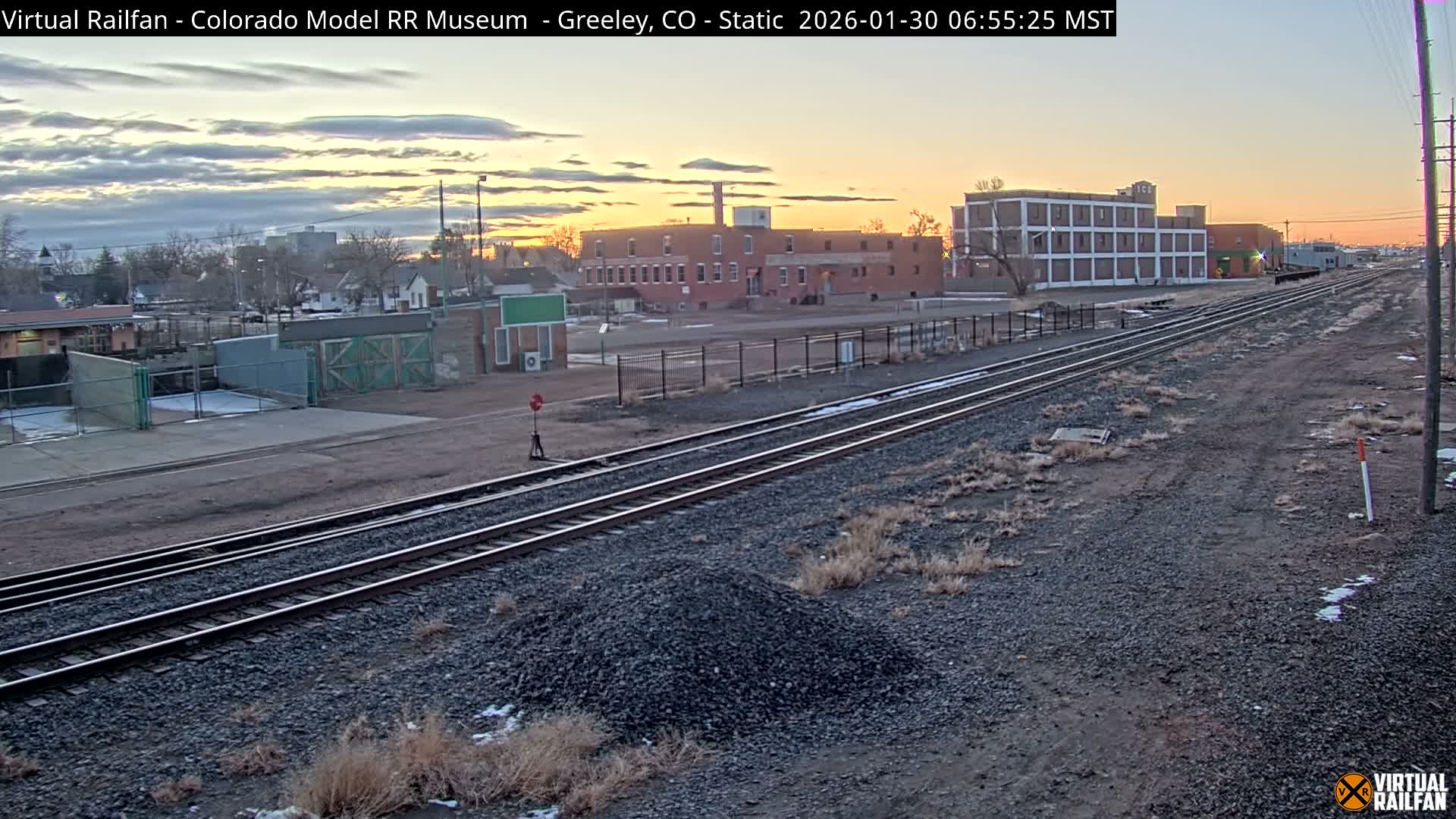 Greeley City & Greeley Railroad Crossing Live Cam - Greeley, Weld County, Colorado, USA