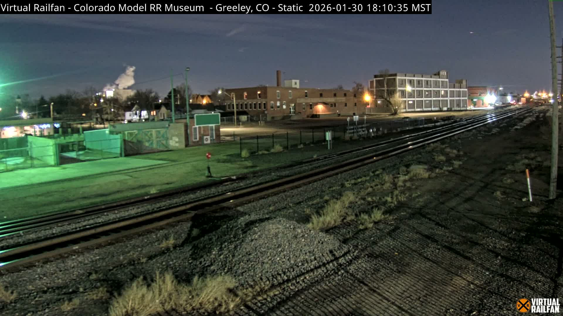 Greeley City & Greeley Railroad Crossing Live Cam - Greeley, Weld County, Colorado, USA