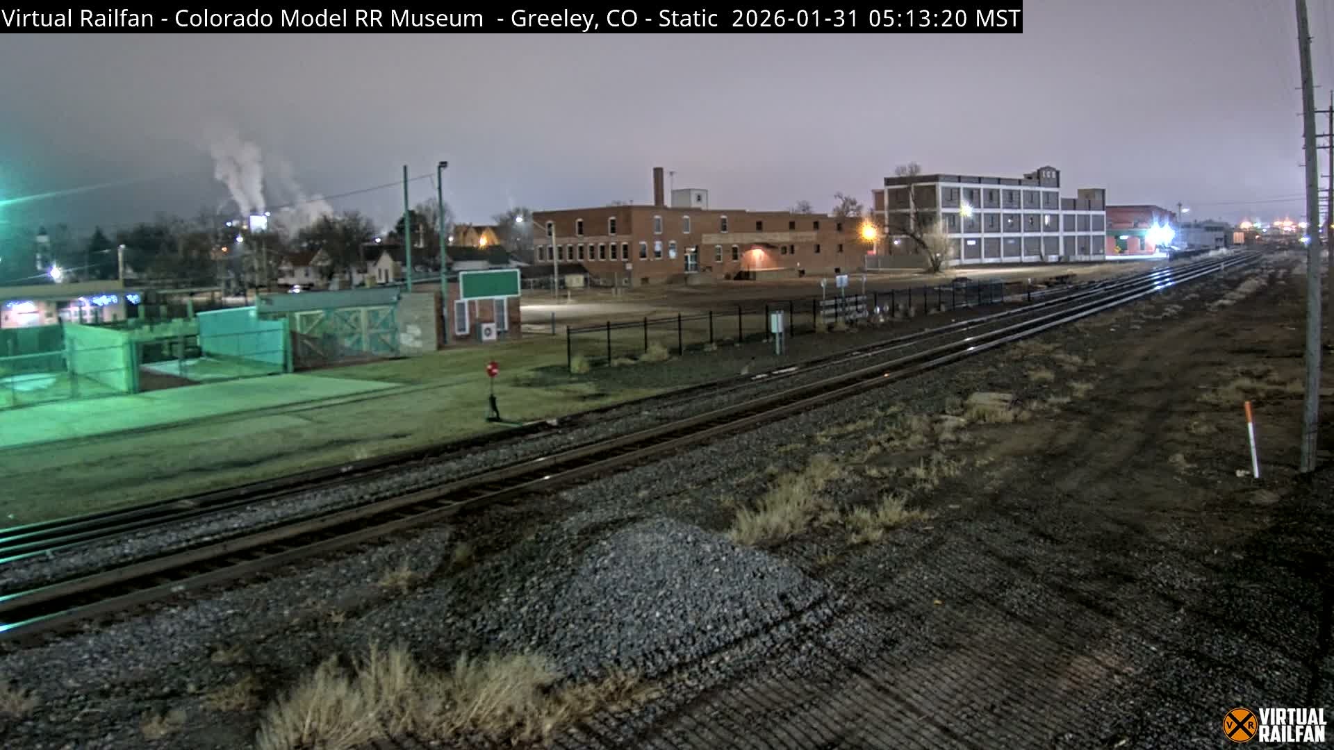 Greeley City & Greeley Railroad Crossing Live Cam - Greeley, Weld County, Colorado, USA
