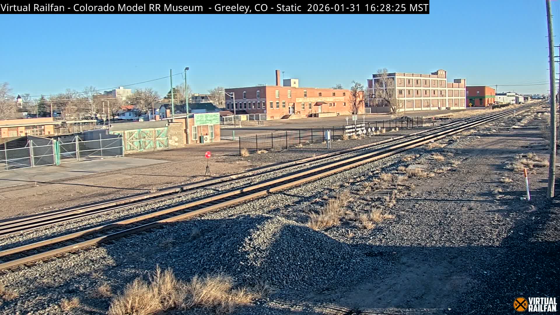 Greeley City & Greeley Railroad Crossing Live Cam - Greeley, Weld County, Colorado, USA