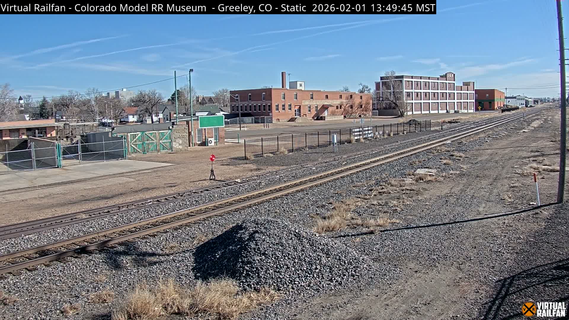 Greeley City & Greeley Railroad Crossing Live Cam - Greeley, Weld County, Colorado, USA