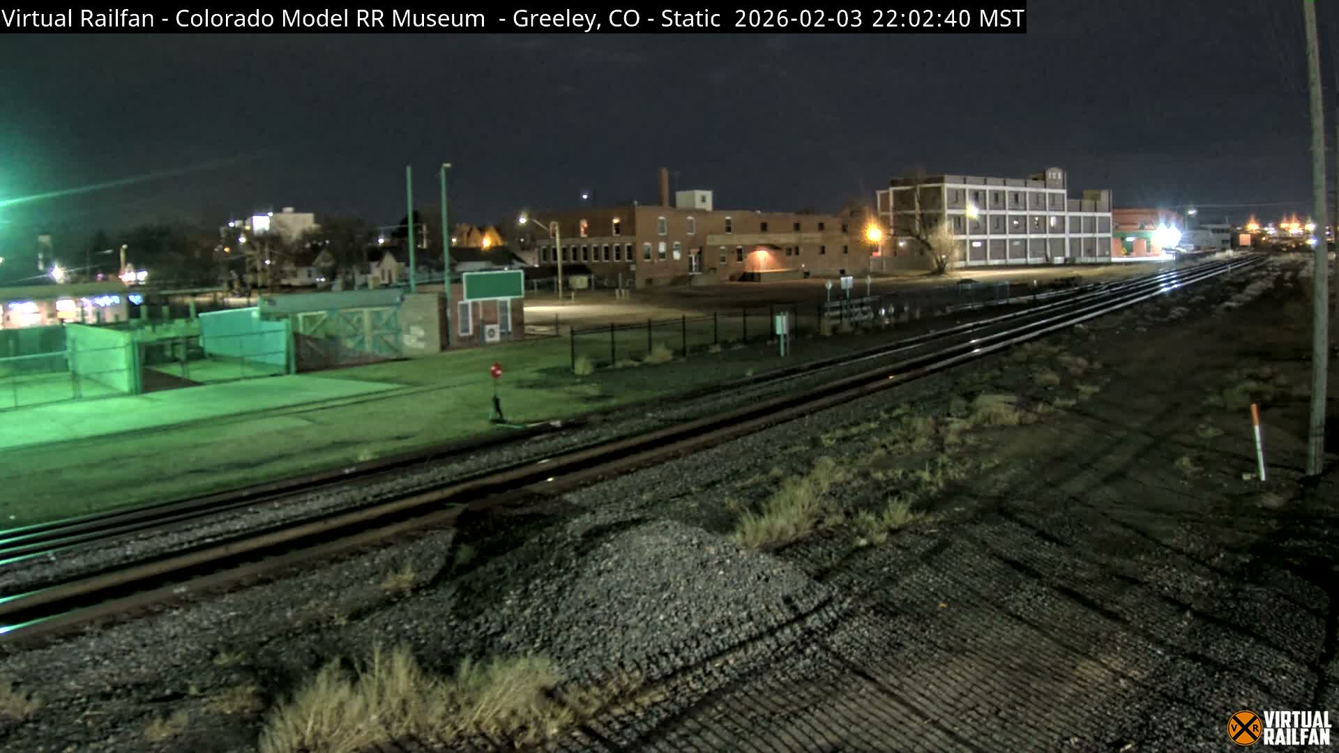 Greeley City & Greeley Railroad Crossing Live Cam - Greeley, Weld County, Colorado, USA