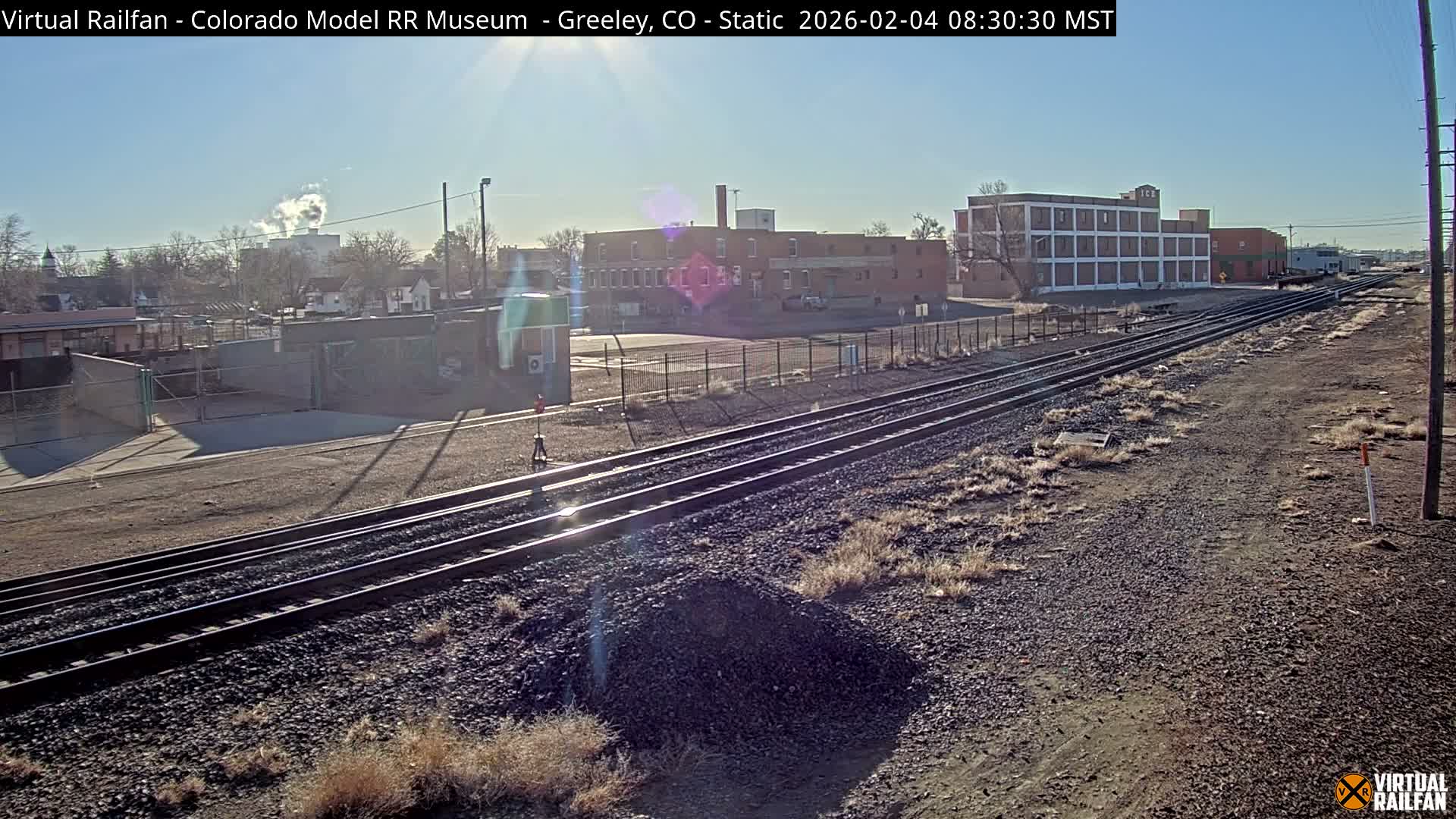 Greeley City & Greeley Railroad Crossing Live Cam - Greeley, Weld County, Colorado, USA