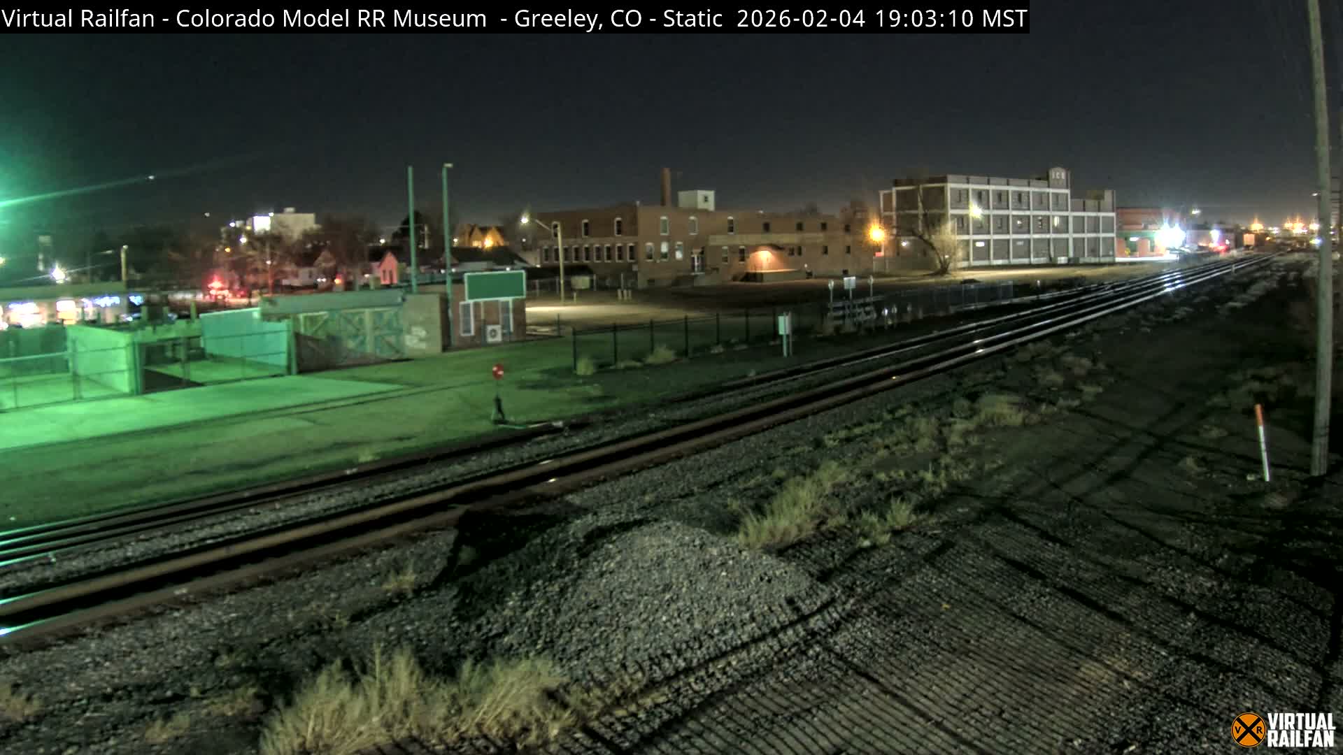 Greeley City & Greeley Railroad Crossing Live Cam - Greeley, Weld County, Colorado, USA