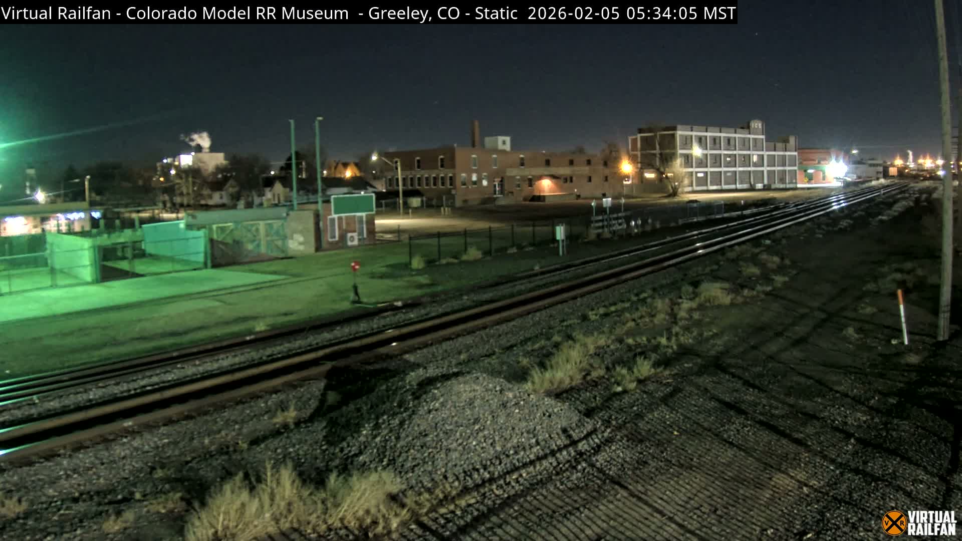 Greeley City & Greeley Railroad Crossing Live Cam - Greeley, Weld County, Colorado, USA