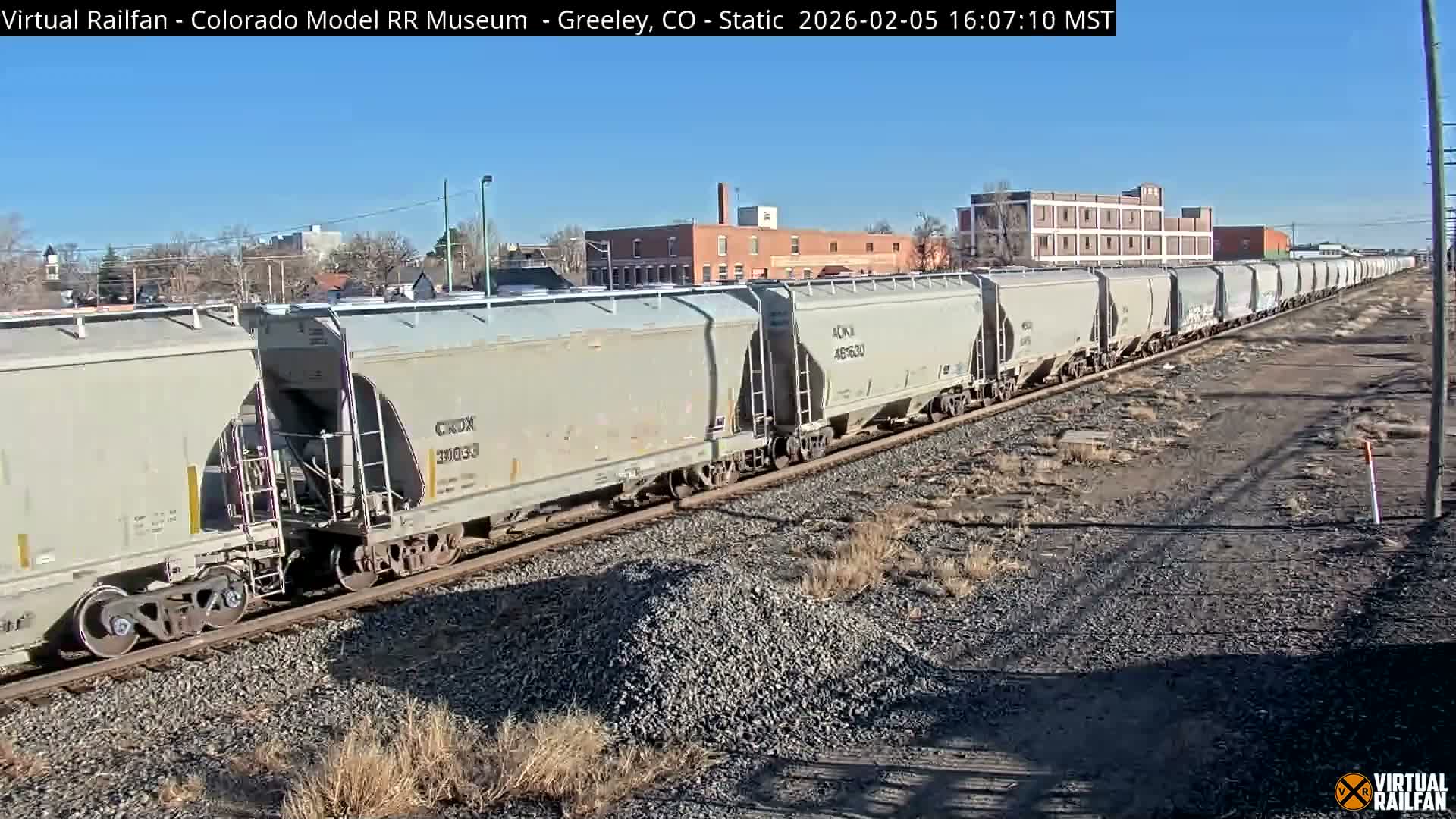 Greeley City & Greeley Railroad Crossing Live Cam - Greeley, Weld County, Colorado, USA