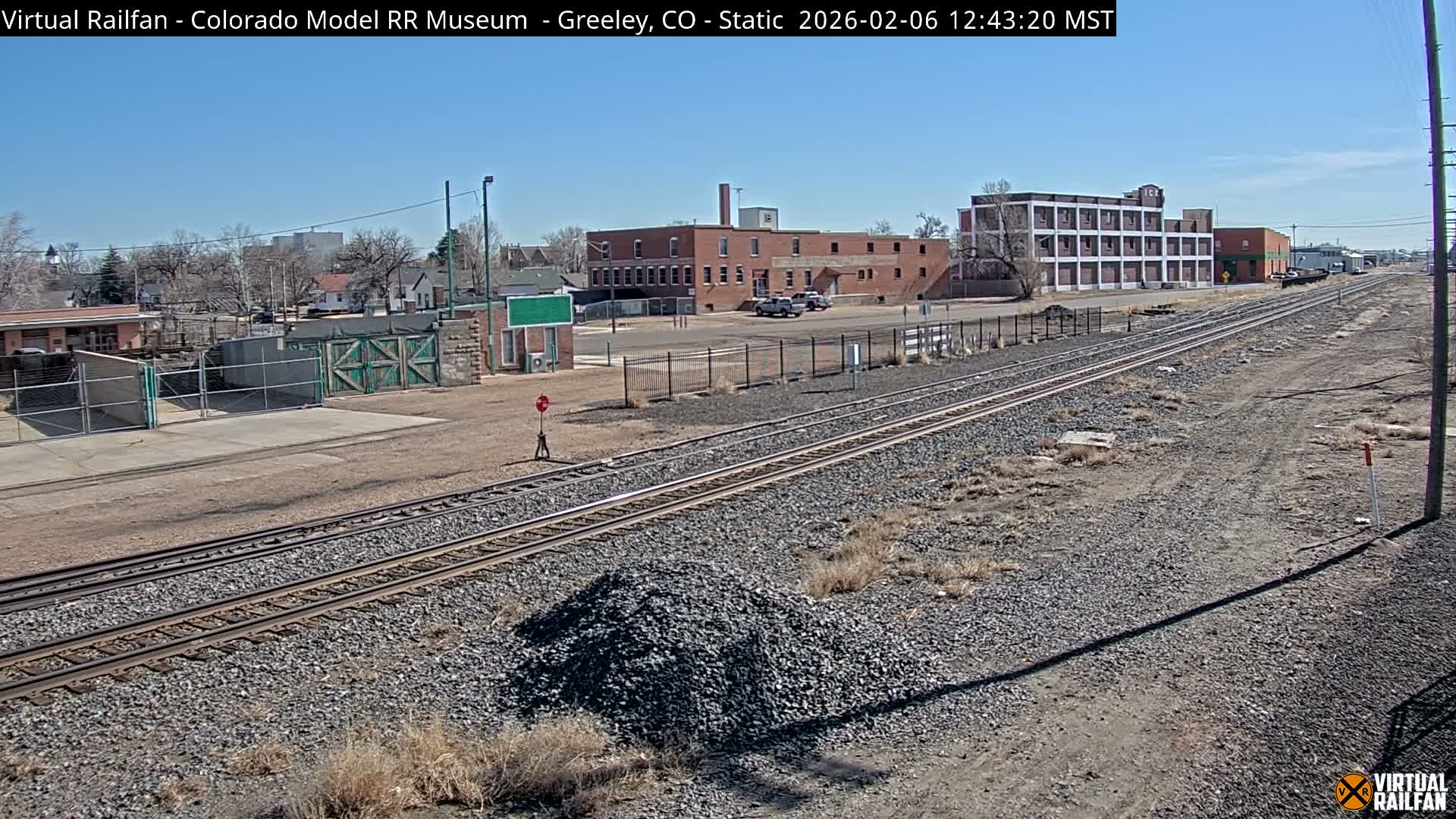 Greeley City & Greeley Railroad Crossing Live Cam - Greeley, Weld County, Colorado, USA