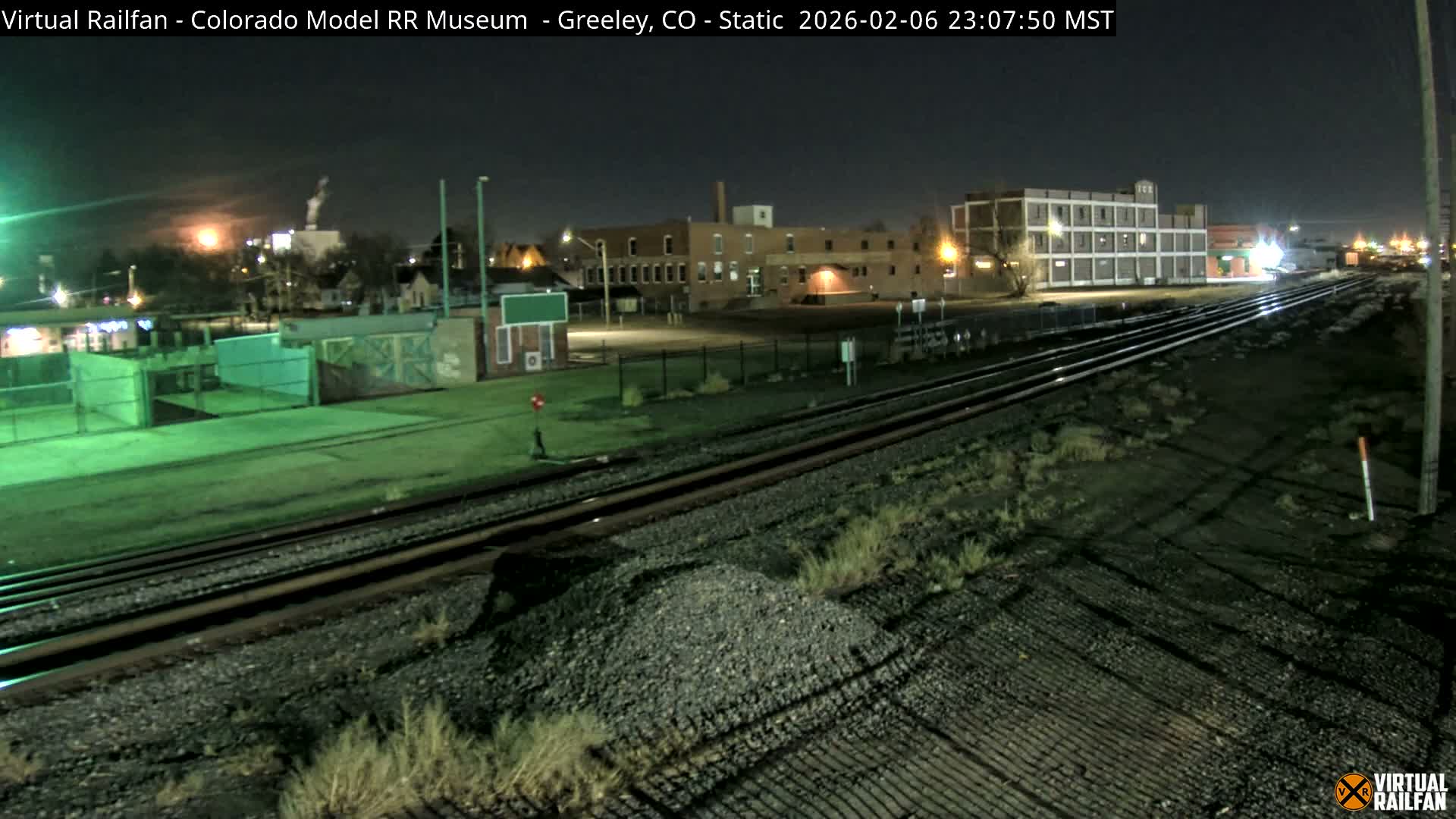 Greeley City & Greeley Railroad Crossing Live Cam - Greeley, Weld County, Colorado, USA