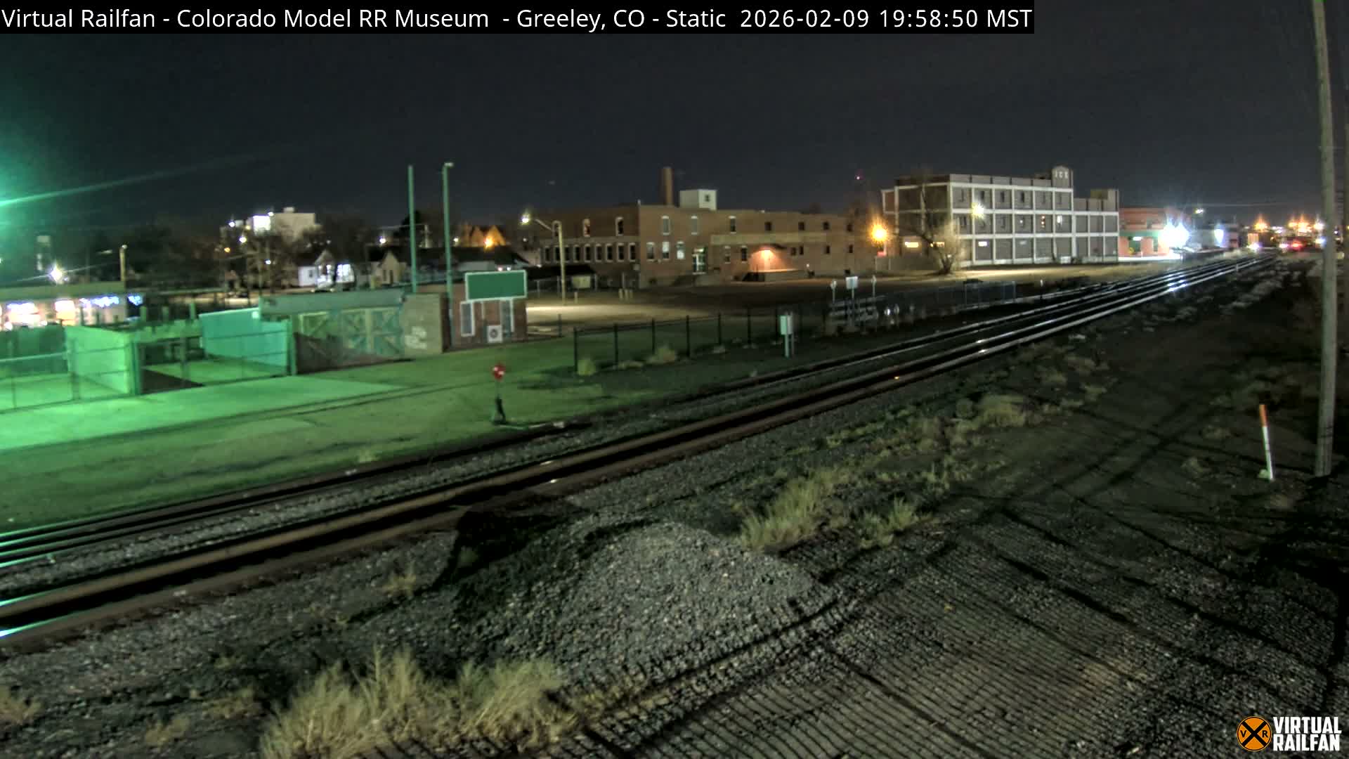 Greeley City & Greeley Railroad Crossing Live Cam - Greeley, Weld County, Colorado, USA