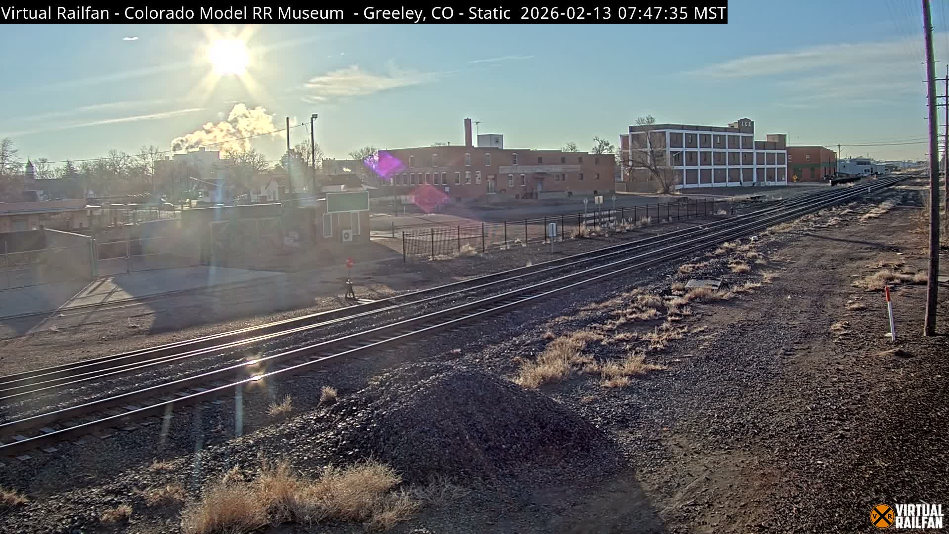 Greeley City & Greeley Railroad Crossing Live Cam - Greeley, Weld County, Colorado, USA