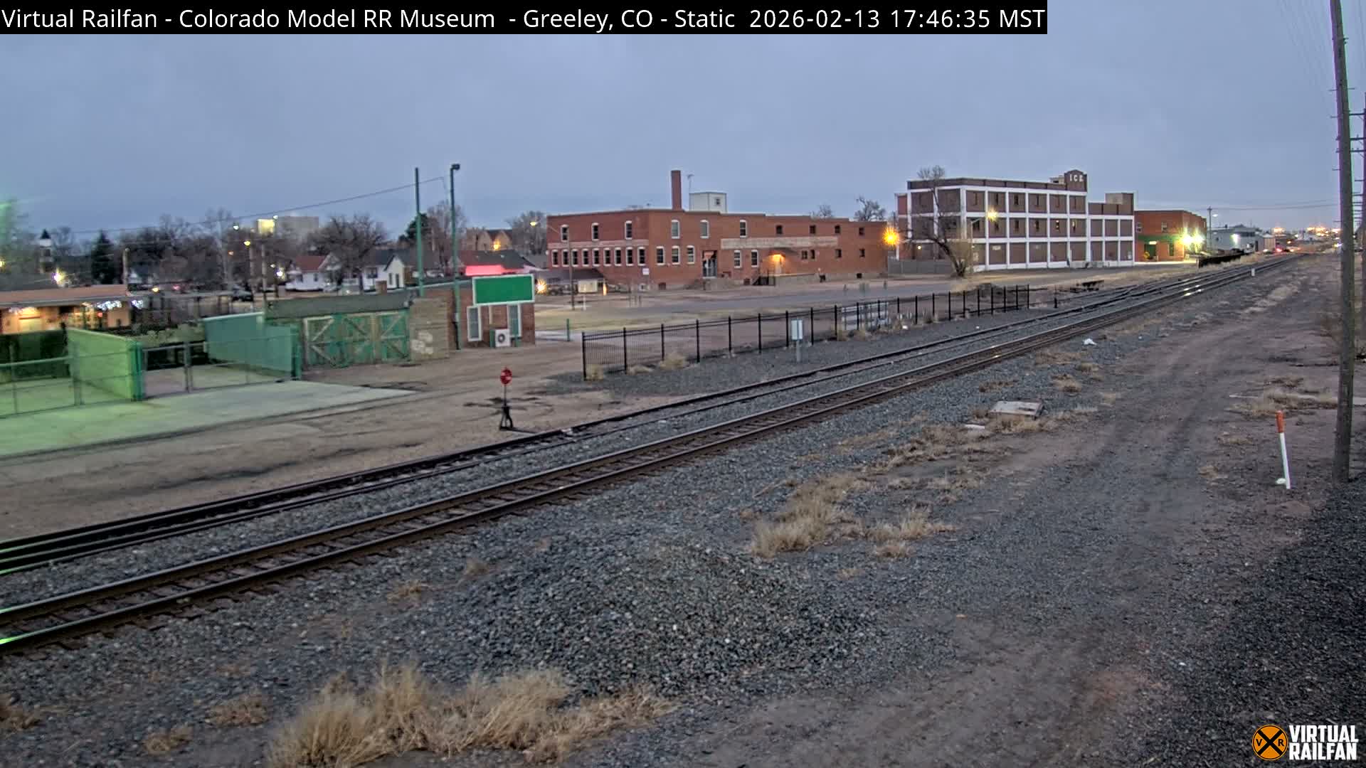 Greeley City & Greeley Railroad Crossing Live Cam - Greeley, Weld County, Colorado, USA