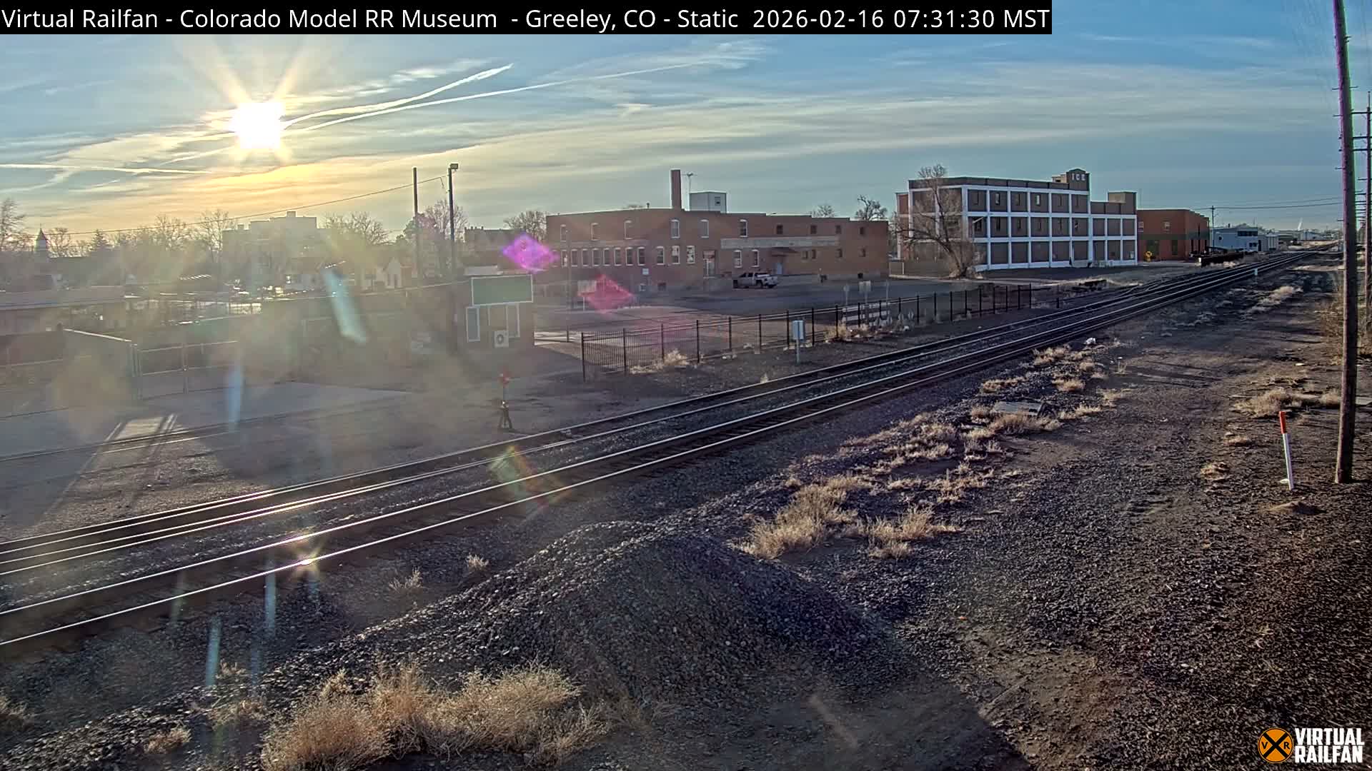 Greeley City & Greeley Railroad Crossing Live Cam - Greeley, Weld County, Colorado, USA