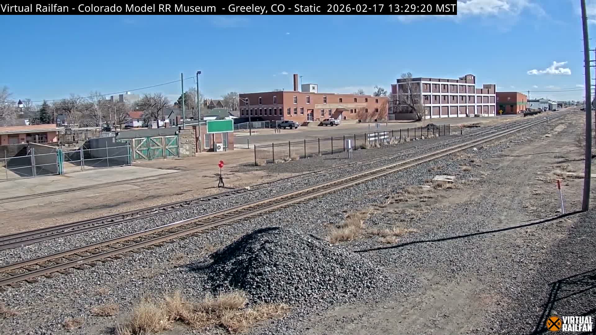 Greeley City & Greeley Railroad Crossing Live Cam - Greeley, Weld County, Colorado, USA